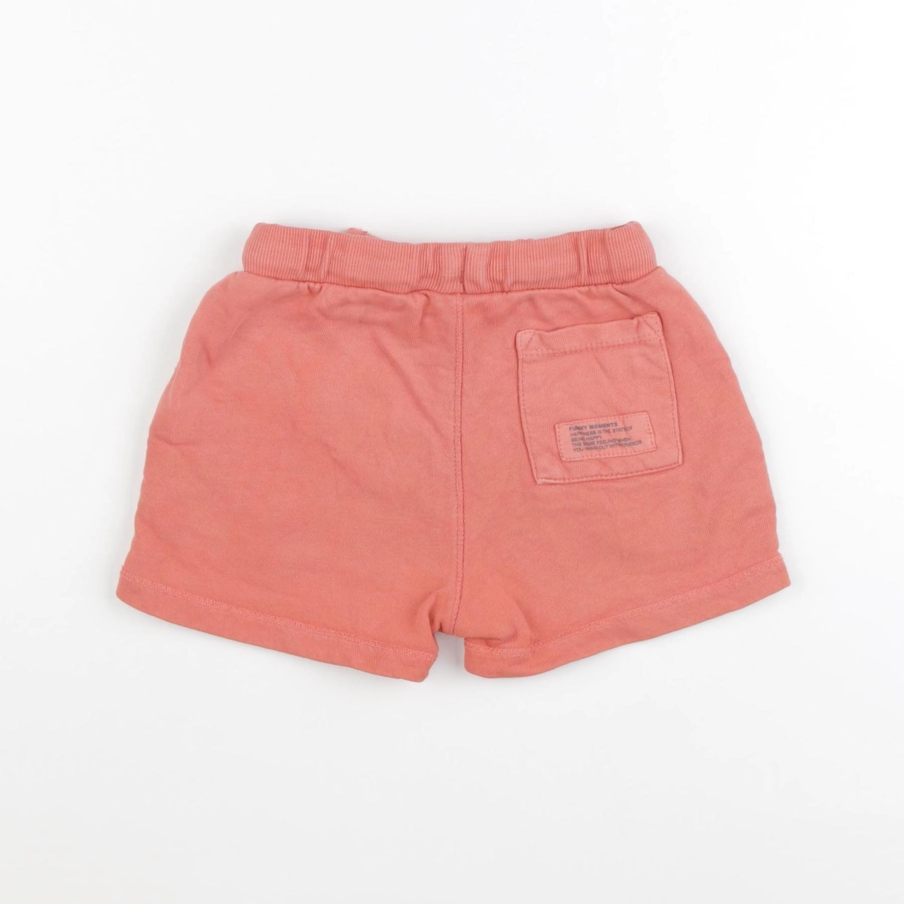 Zara - short rose - 12/18 mois