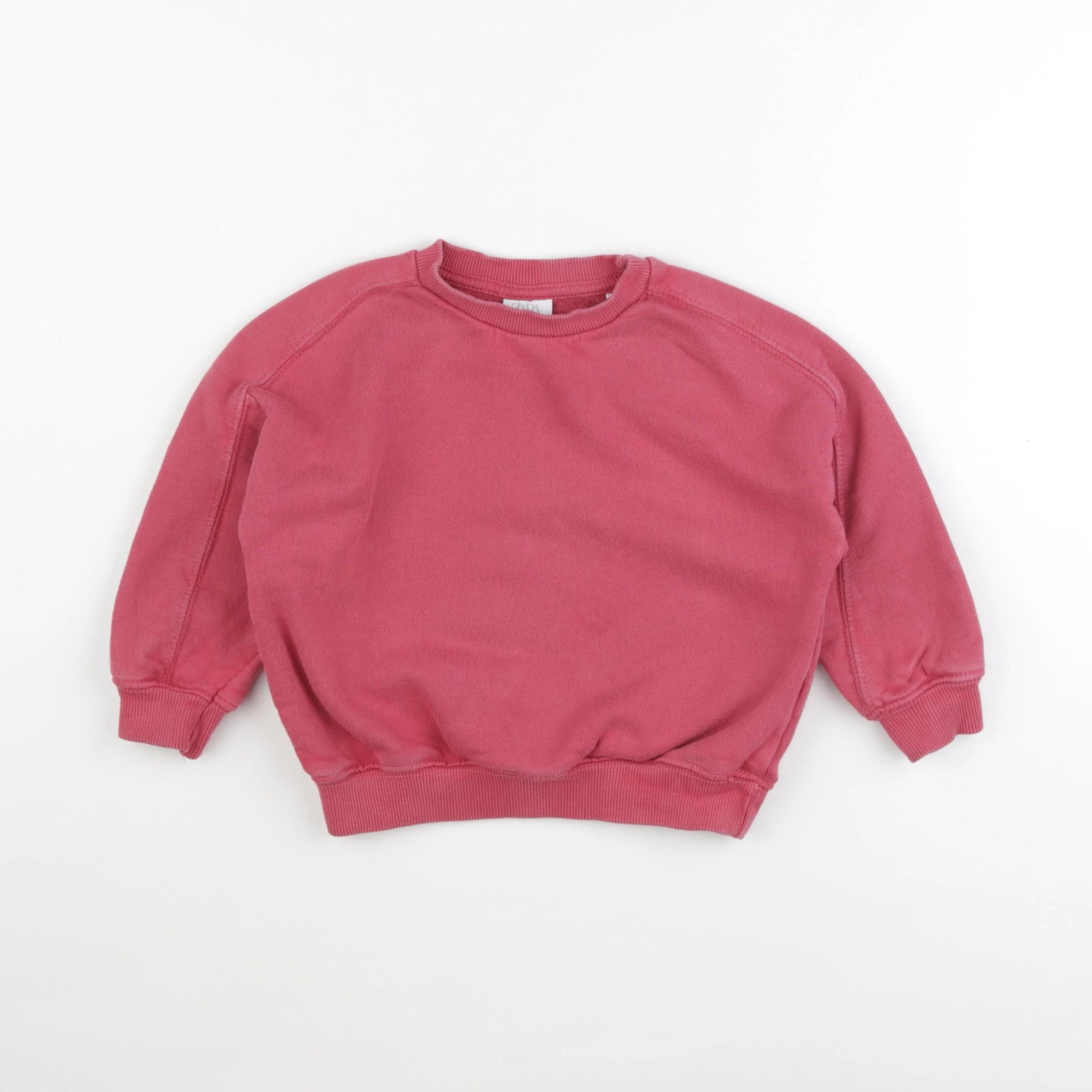 Zara - sweat rose - 18/24 mois