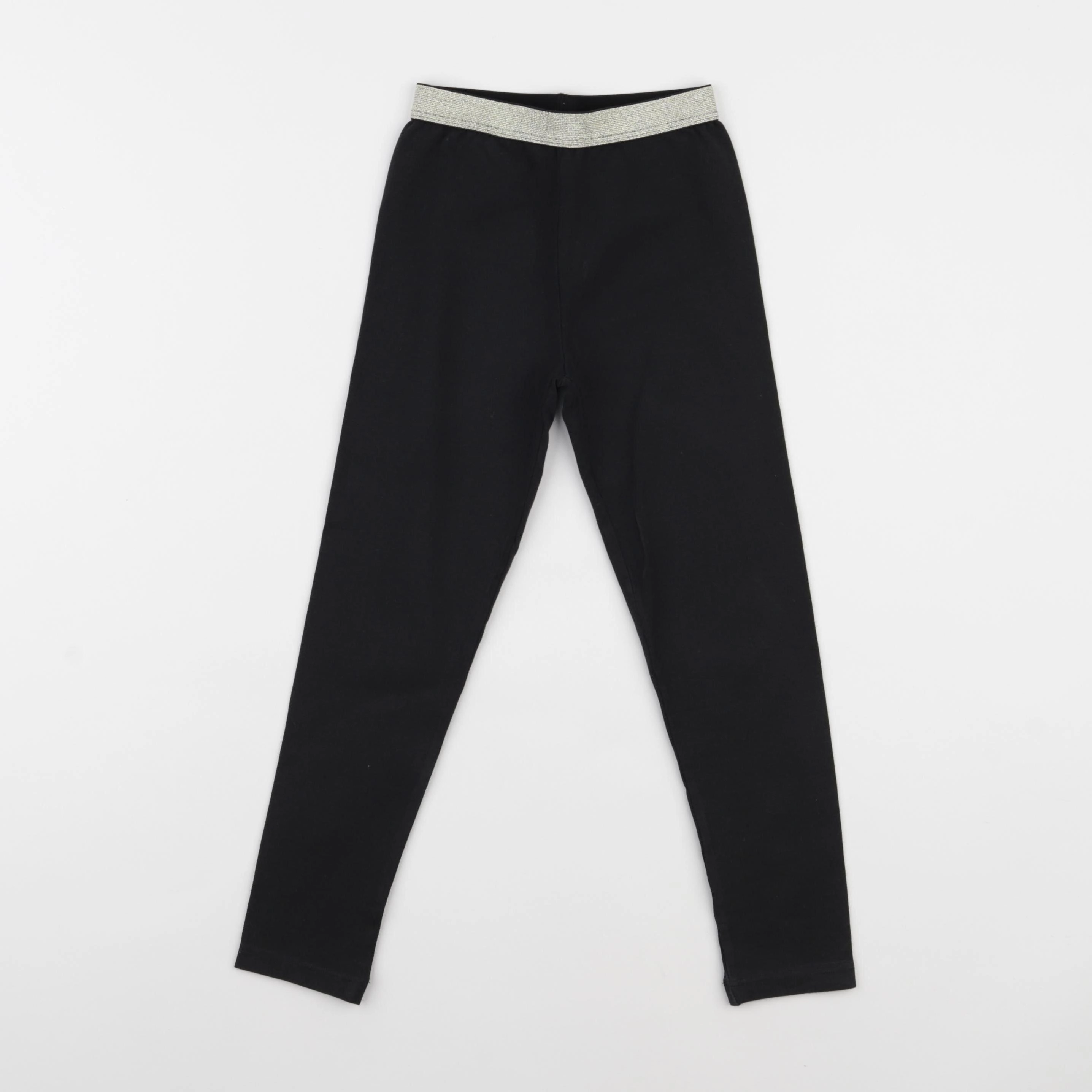 Vertbaudet - legging noir, or - 5 ans