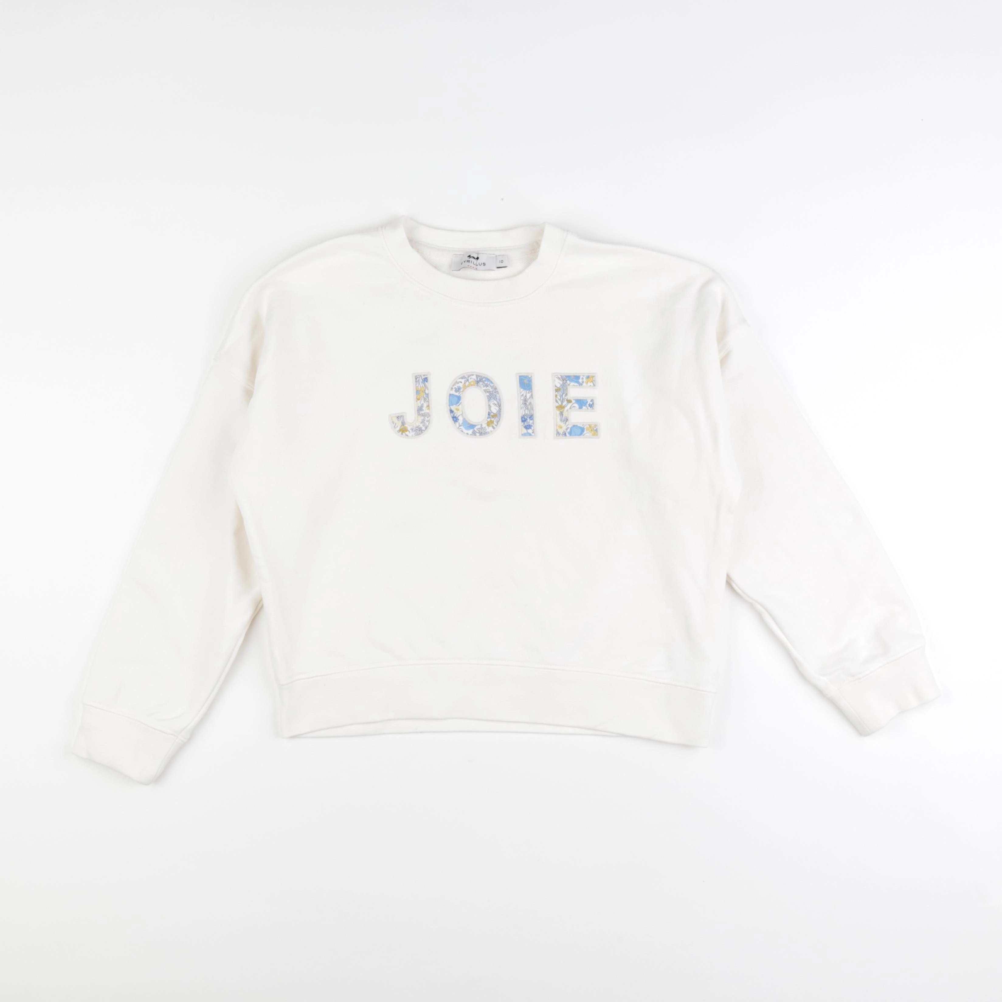 Cyrillus - sweat blanc - 10 ans