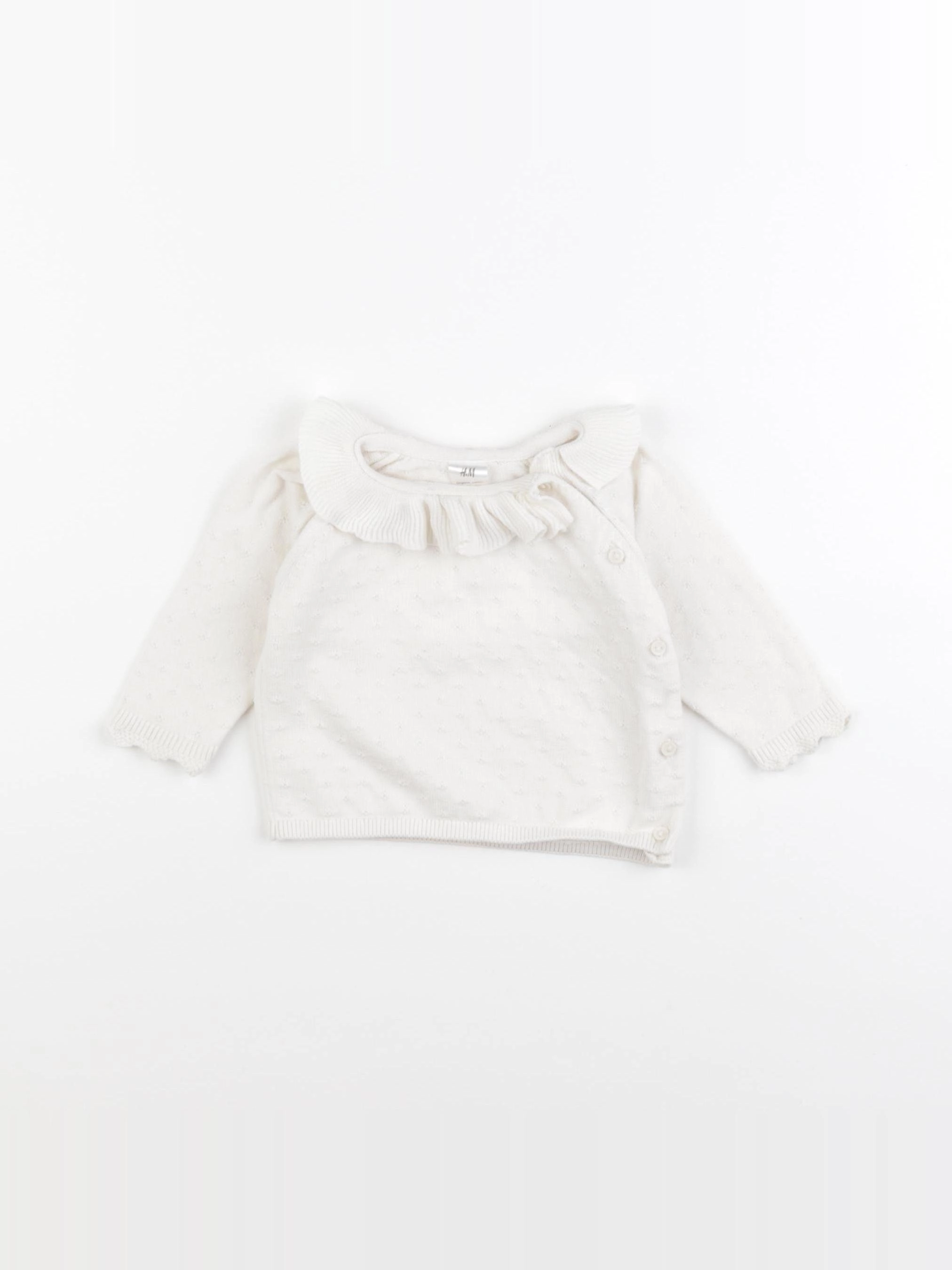 H&M - pull beige - 3 ans