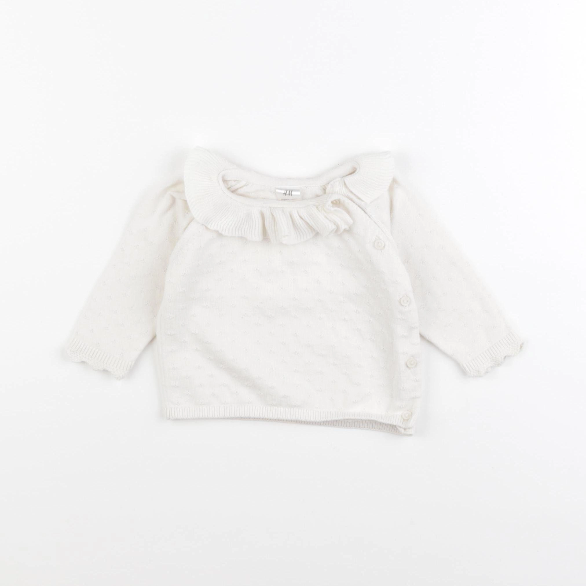 H&M - pull beige - 3 ans