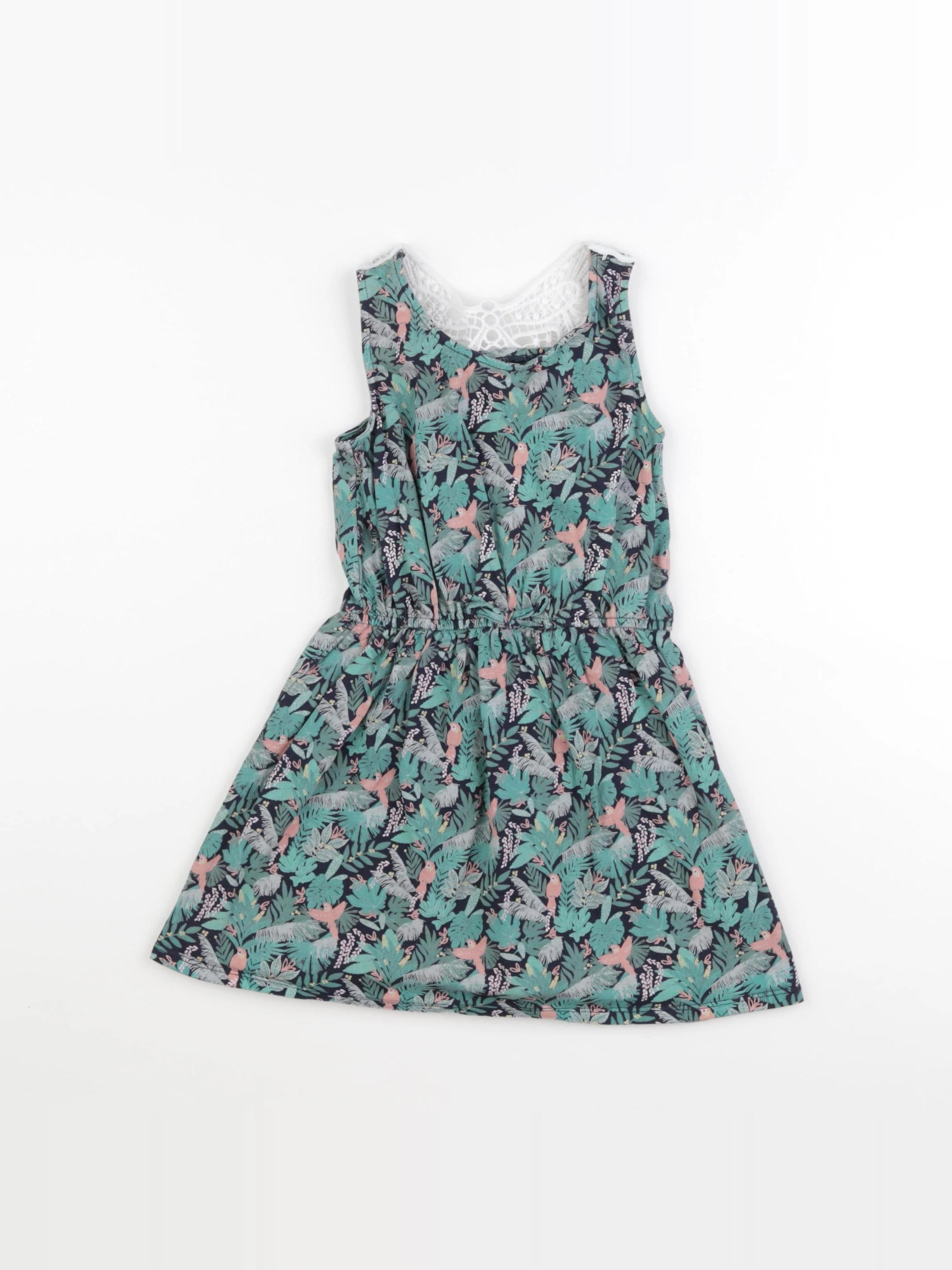 Vertbaudet - robe bleu - 5 ans