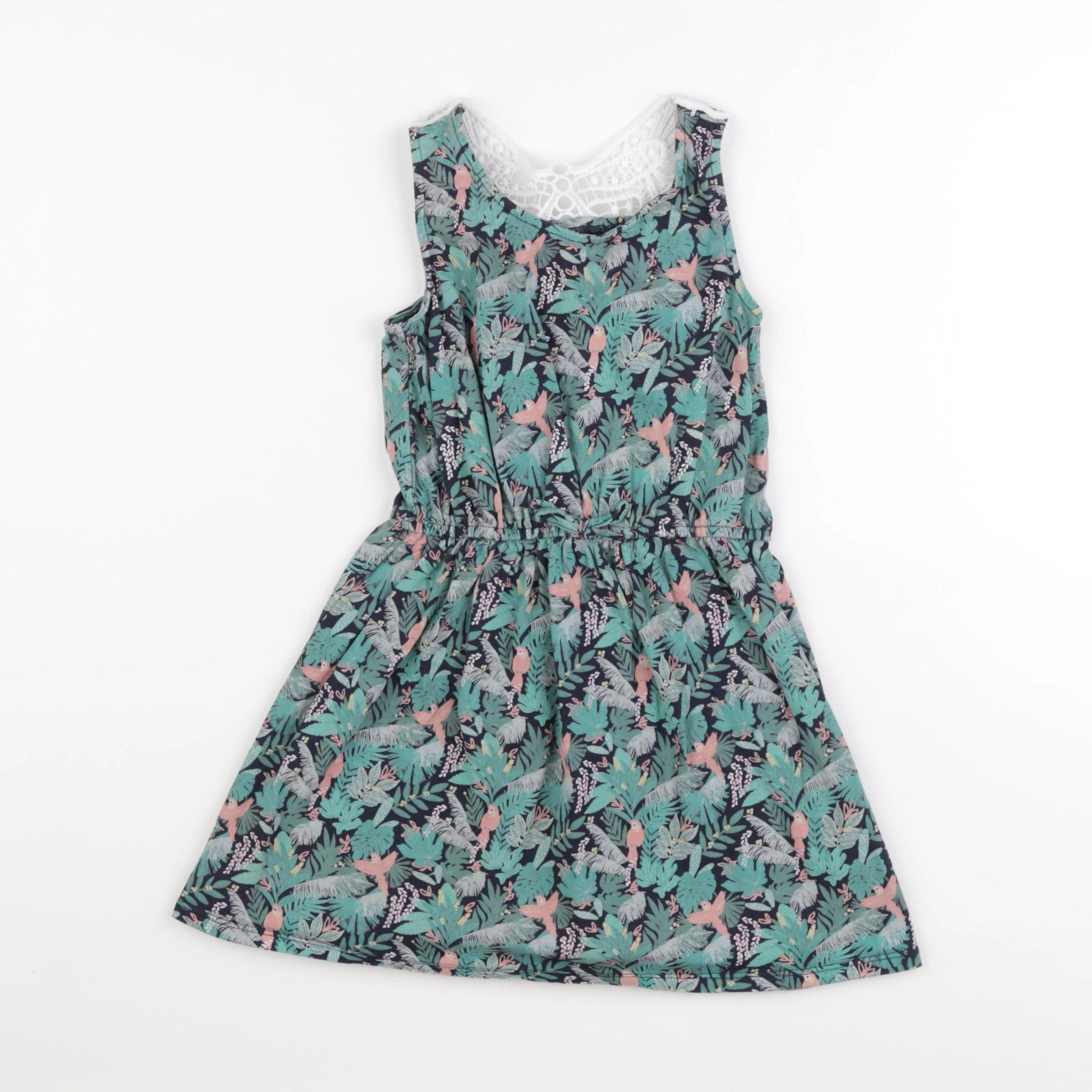 Vertbaudet - robe bleu - 5 ans