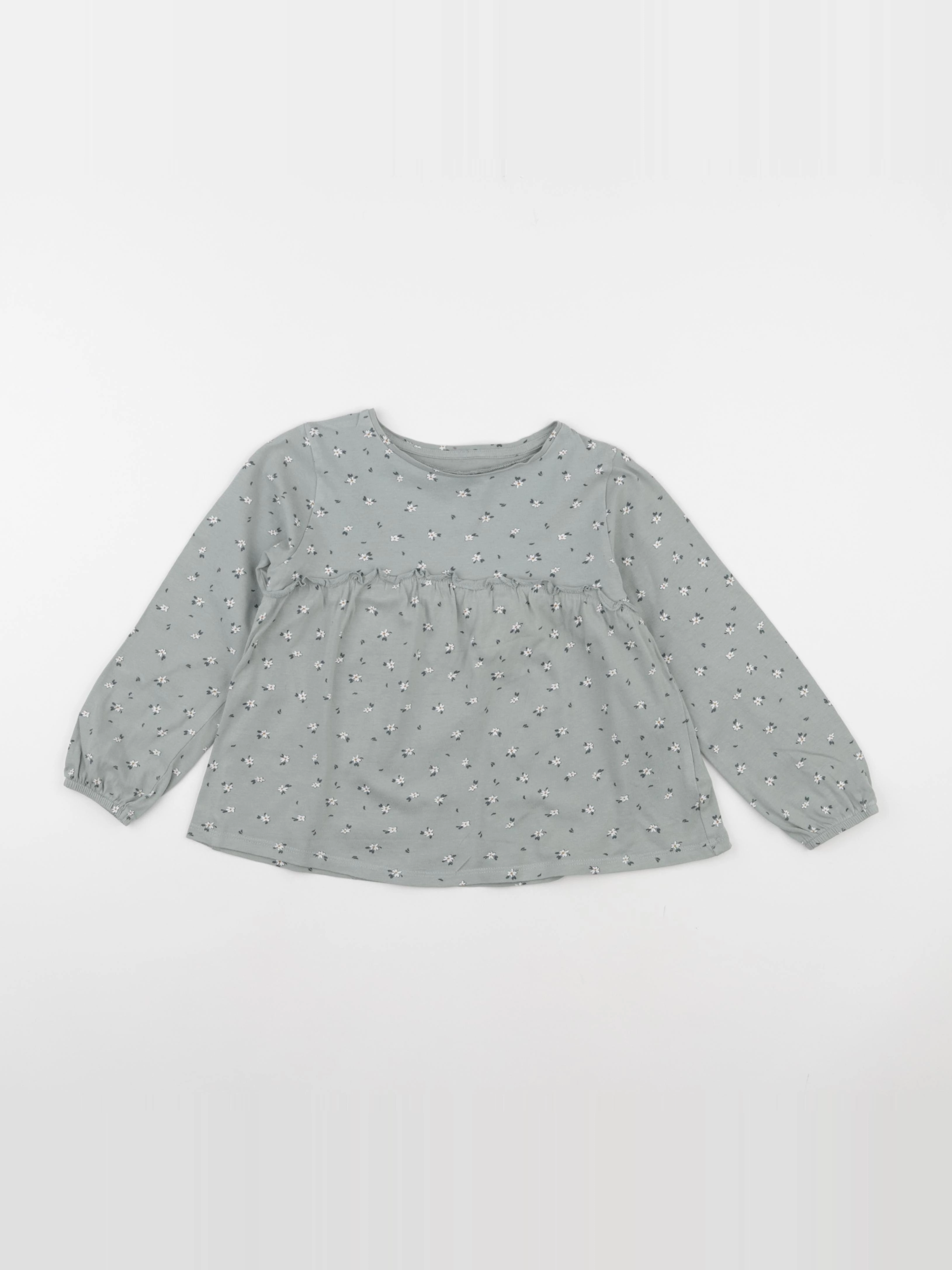 Vertbaudet - tee-shirt vert - 6 ans