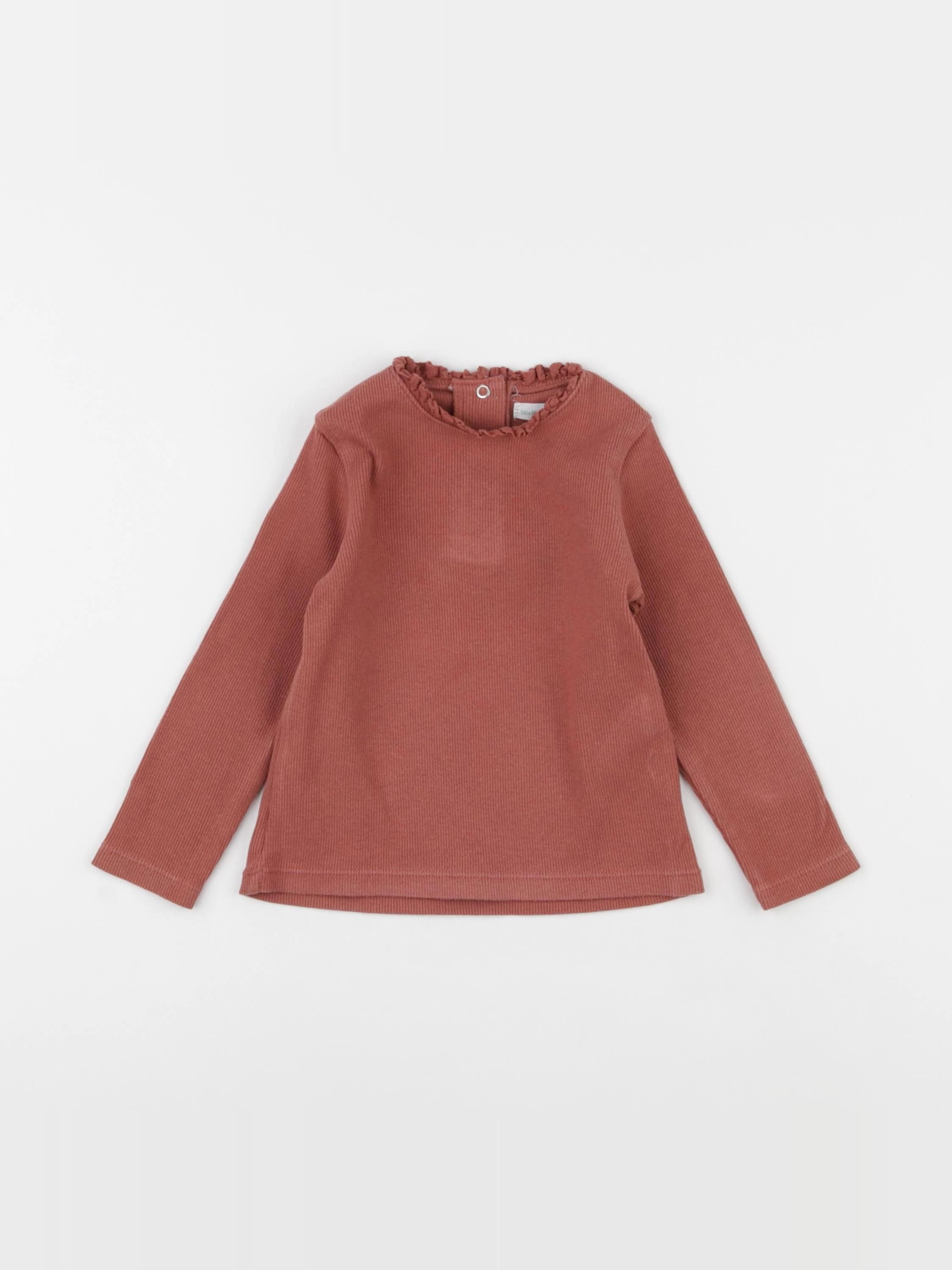 Vertbaudet - pull rose - 18 mois