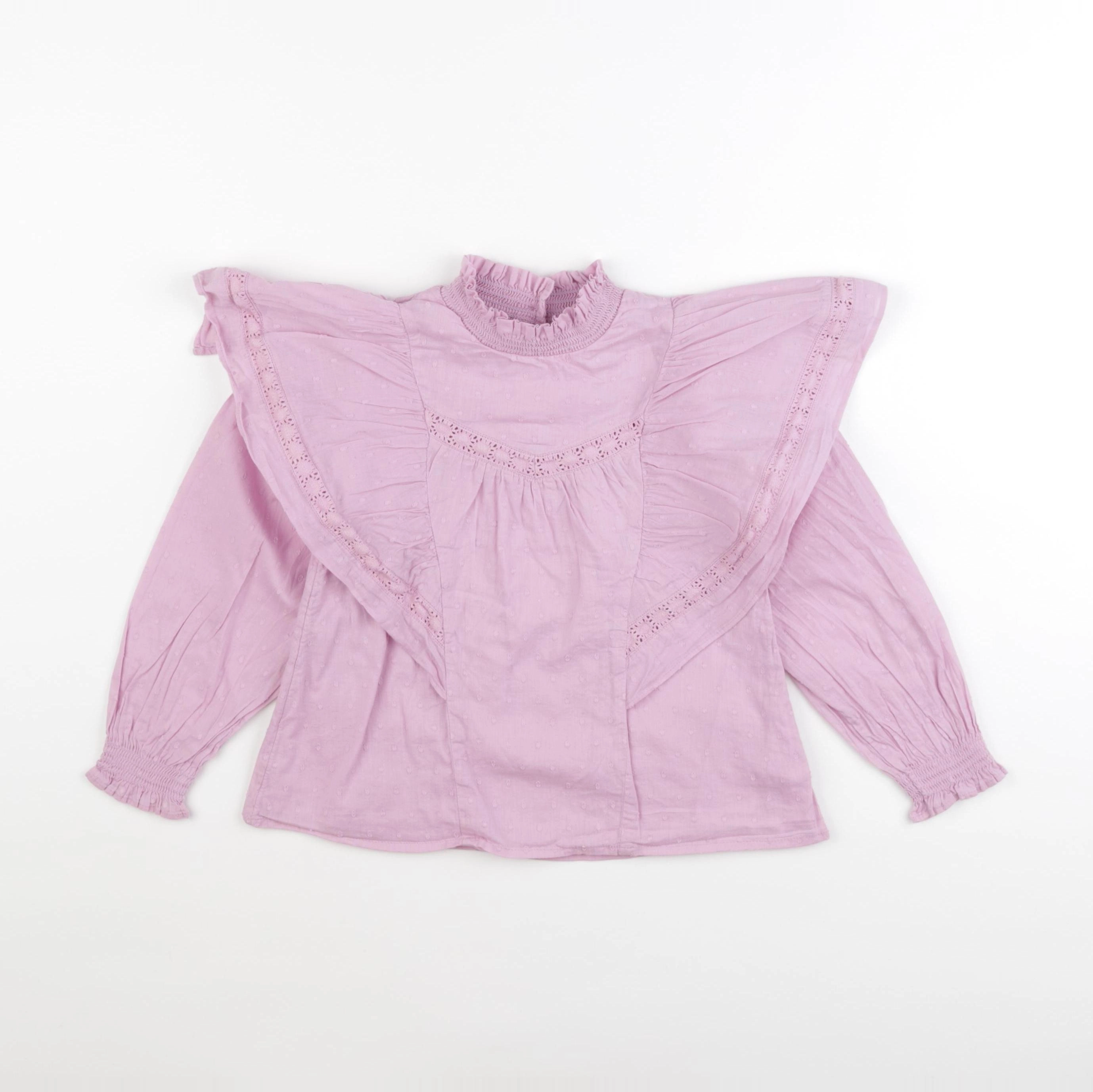Vertbaudet - blouse rose - 6 ans
