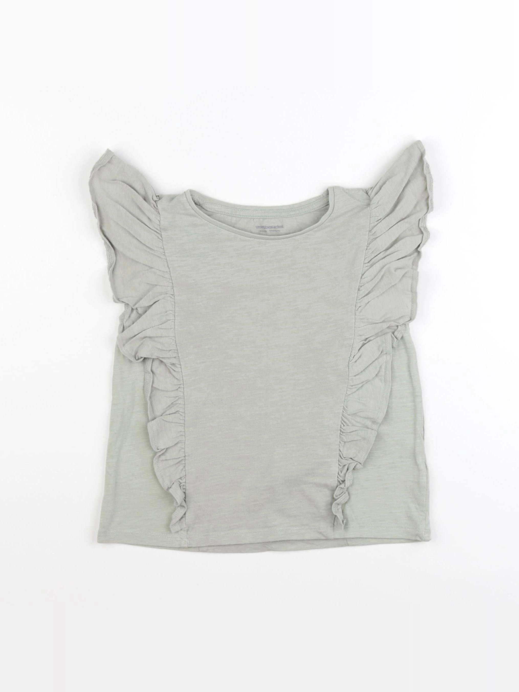 Vertbaudet - tee-shirt gris - 6 ans