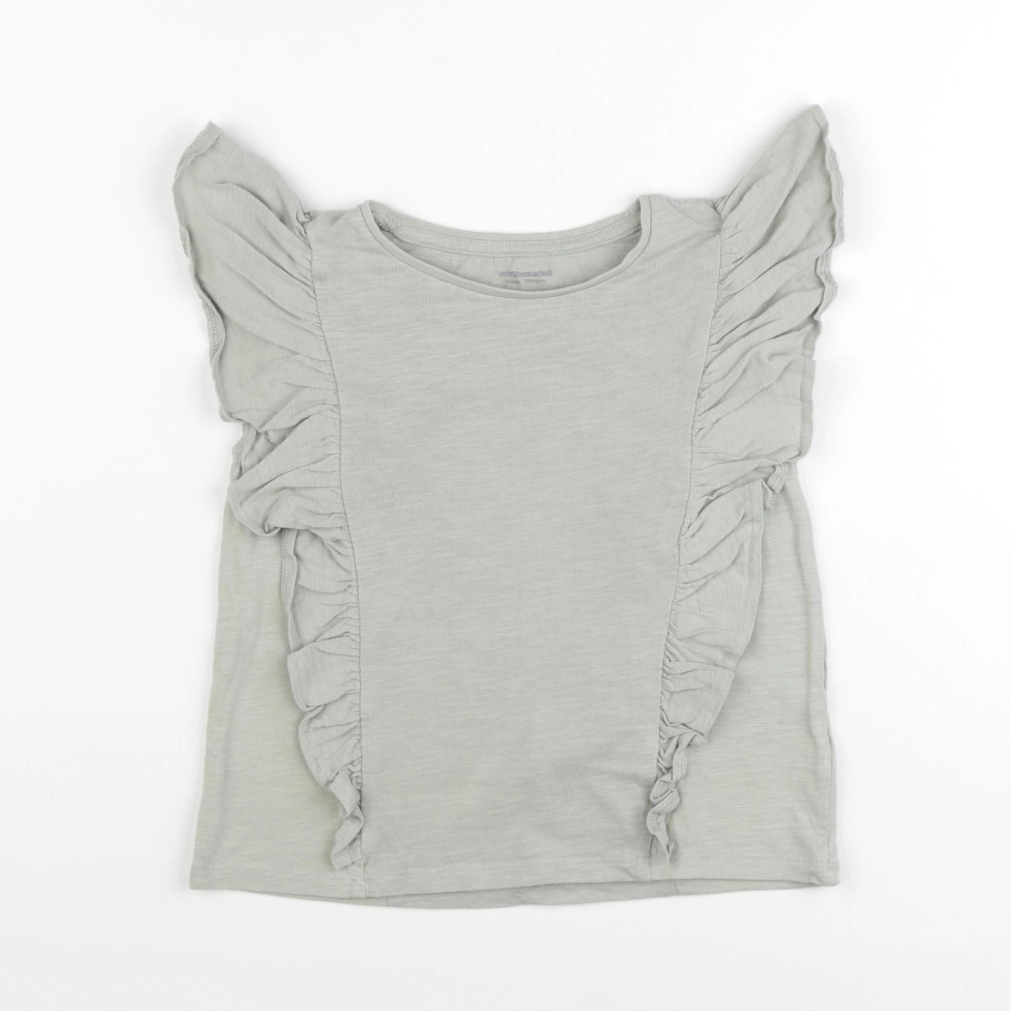 Vertbaudet - tee-shirt gris - 6 ans