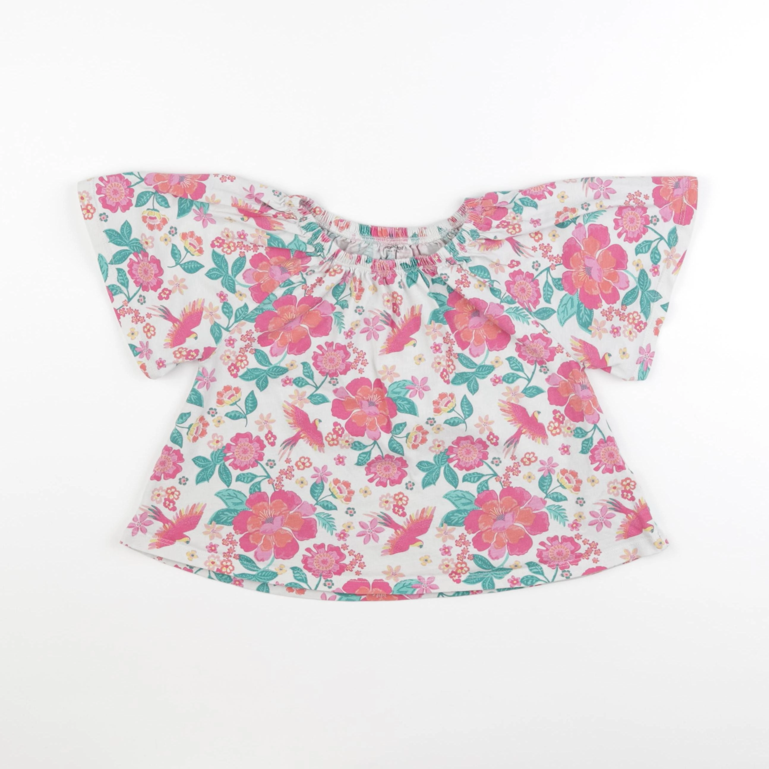Vertbaudet - tee-shirt multicolore - 6 ans