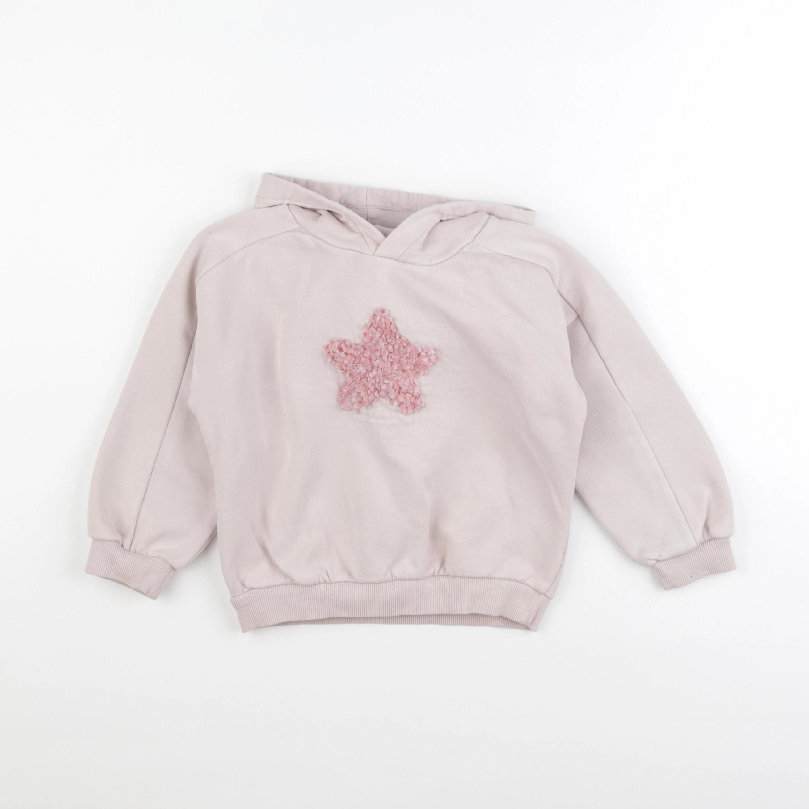 Vertbaudet - sweat rose - 4 ans