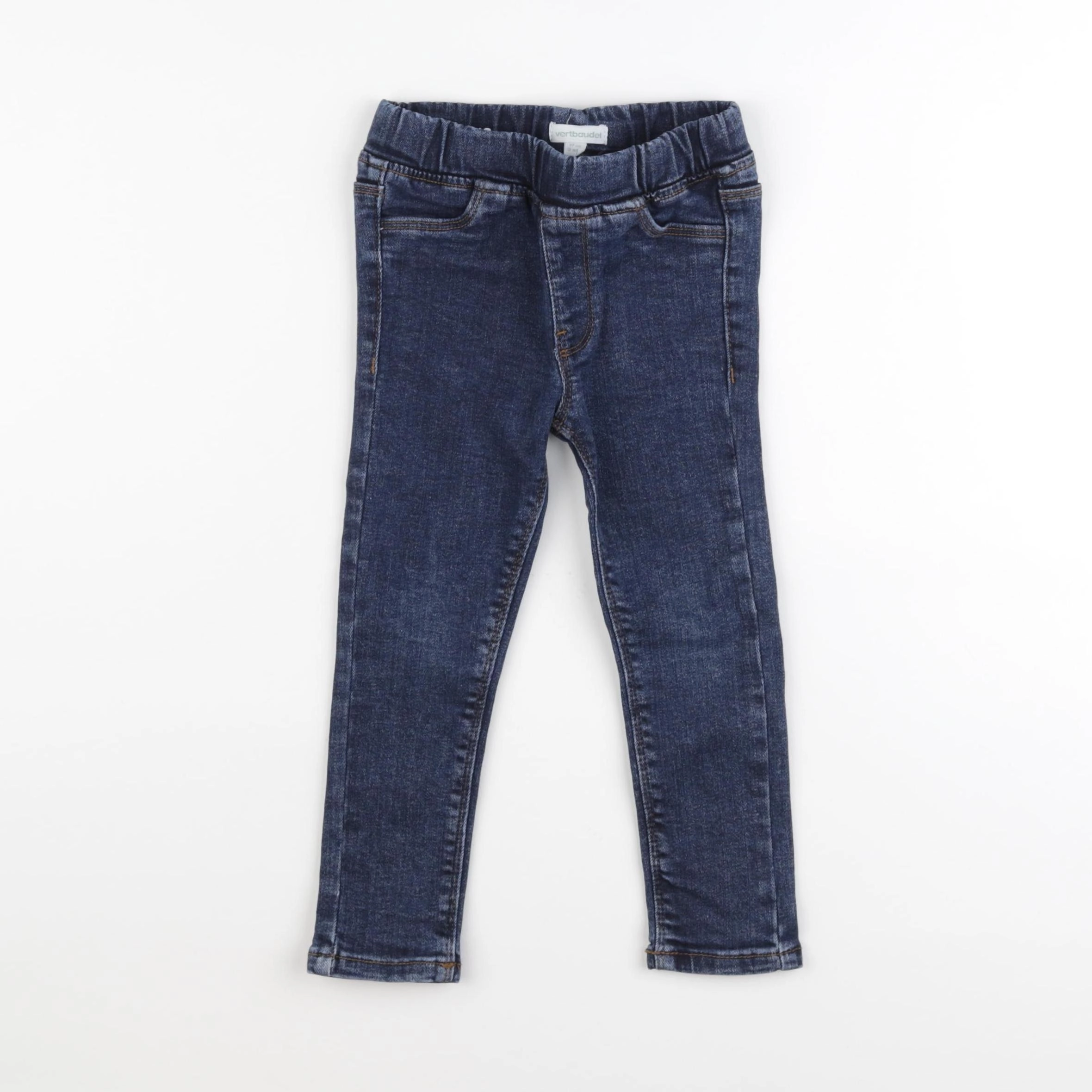 Vertbaudet - jegging bleu - 3 ans