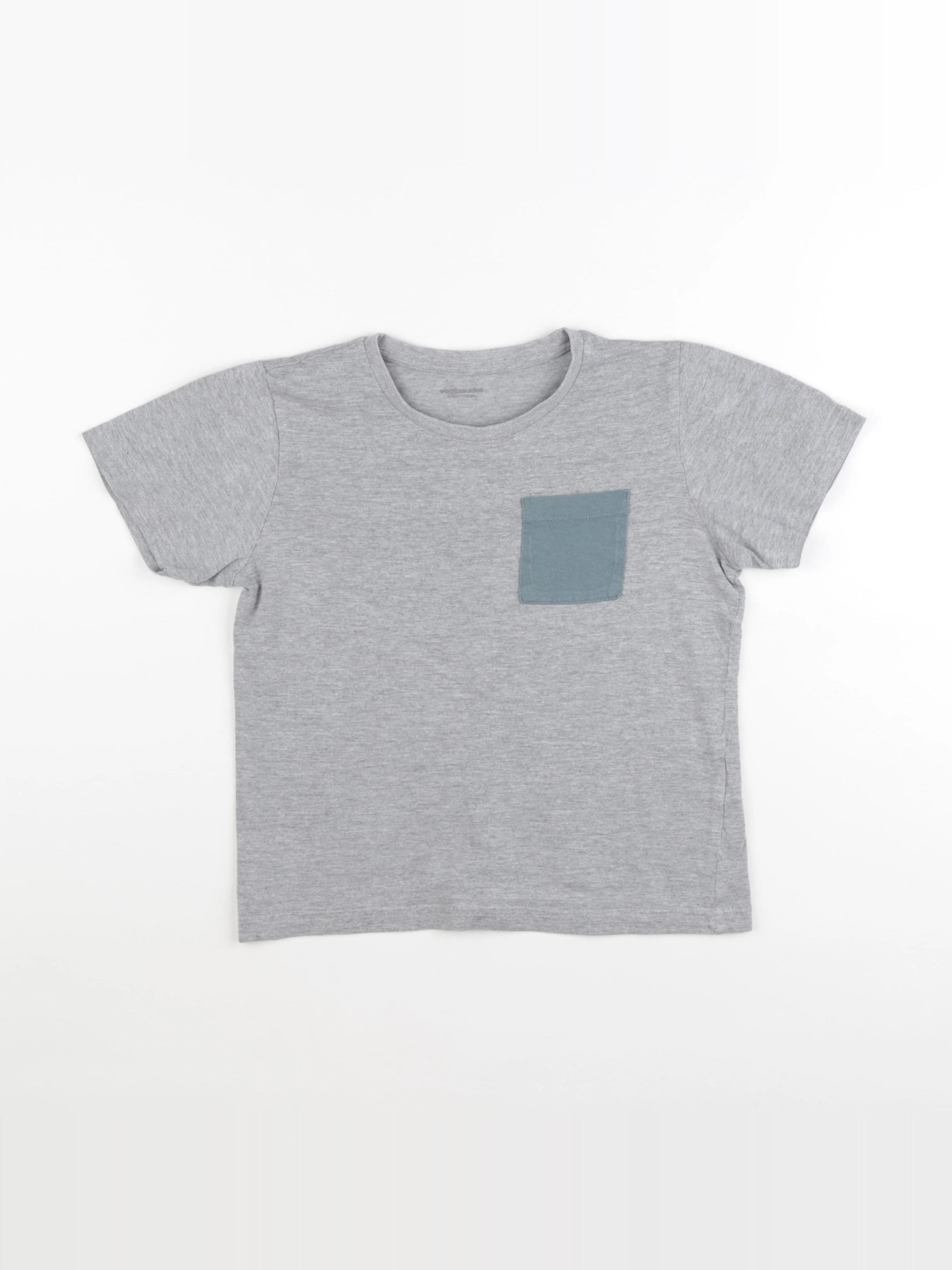 Vertbaudet - tee-shirt gris - 8 ans