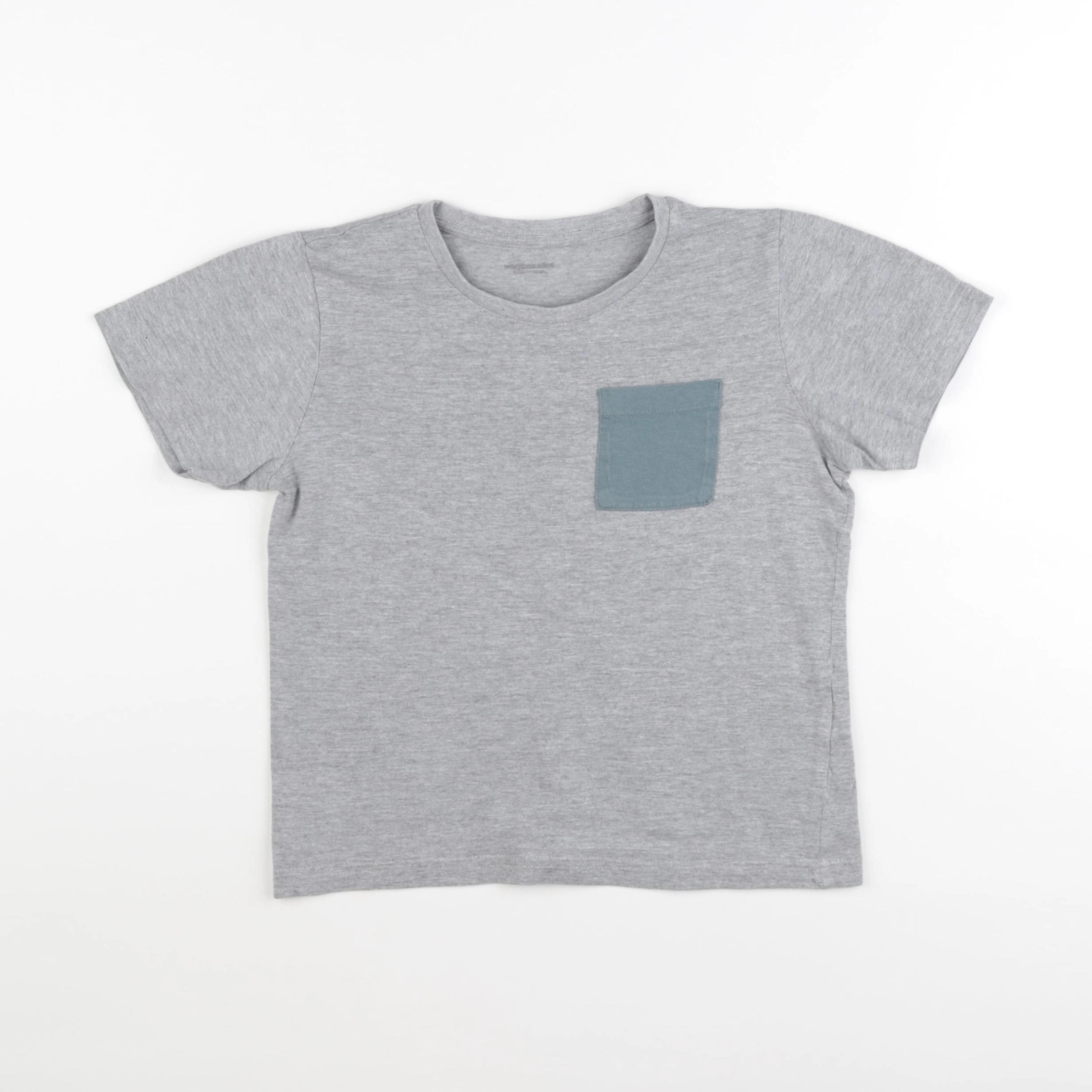 Vertbaudet - tee-shirt gris - 8 ans