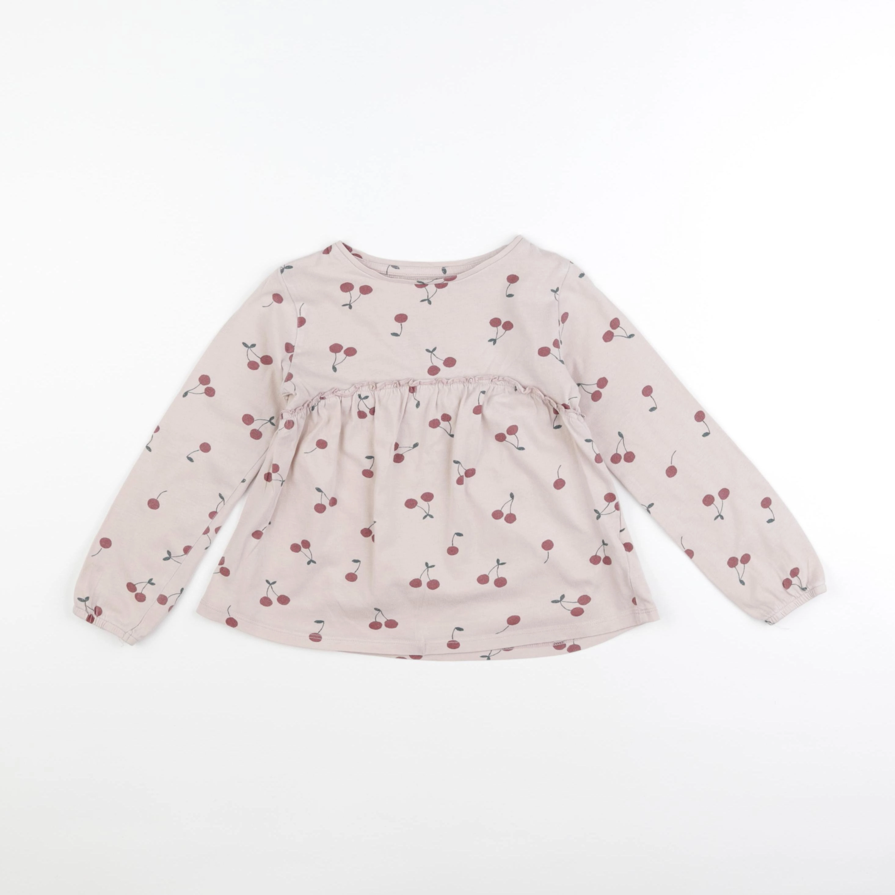 Vertbaudet - tee-shirt rose - 4 ans
