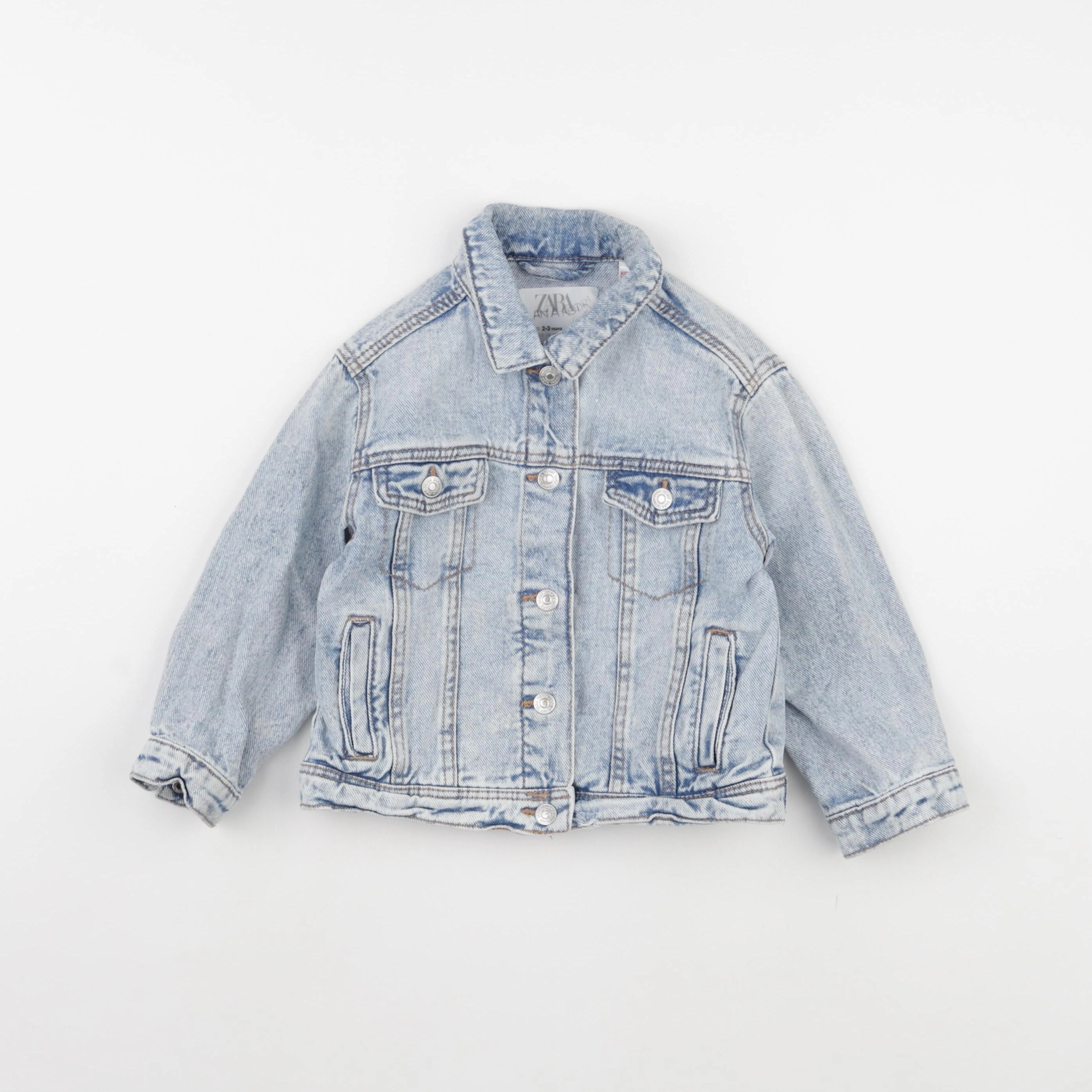 Zara - veste bleu - 2/3 ans