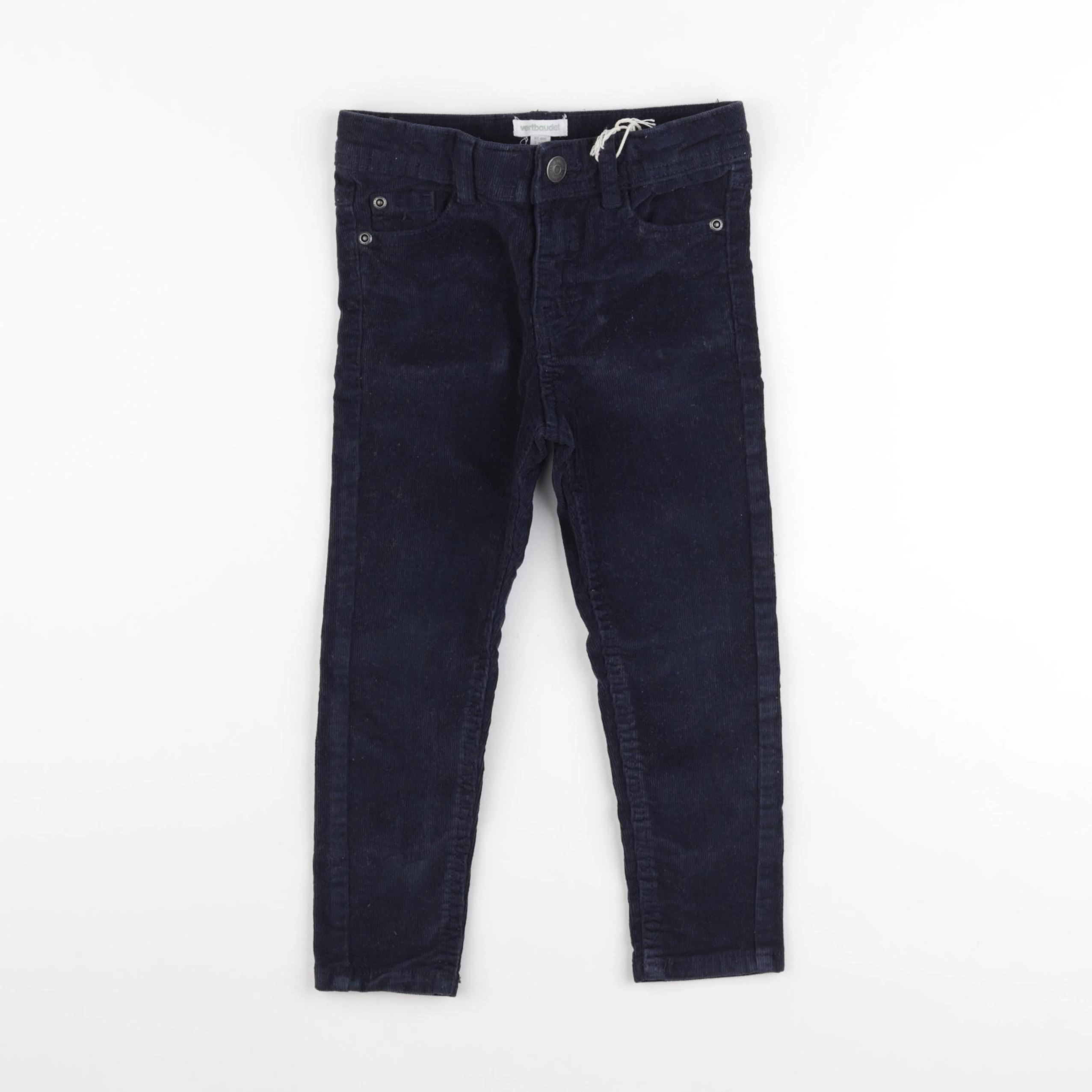 Vertbaudet - pantalon bleu - 3 ans