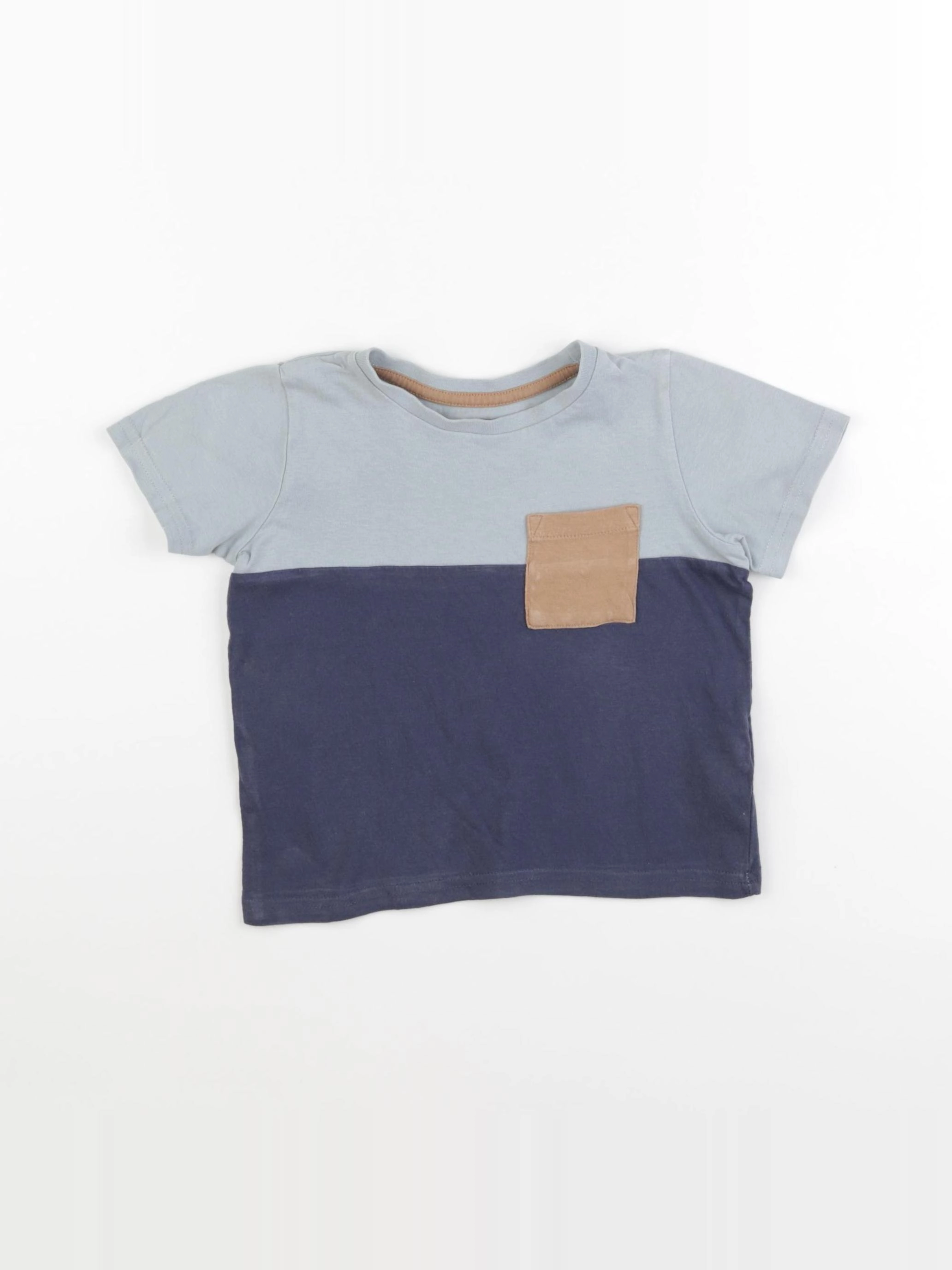Vertbaudet - tee-shirt bleu - 3 ans