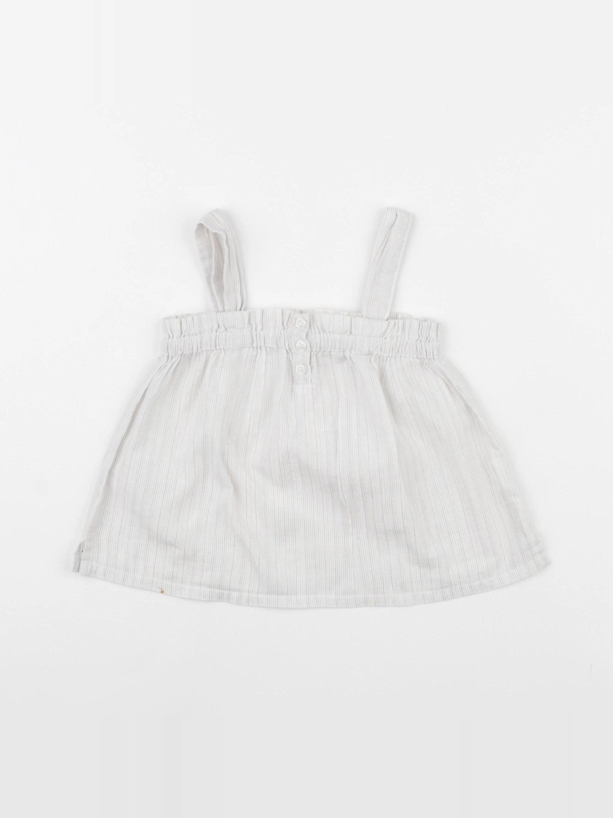 Boutchou - blouse multicolore - 12 mois