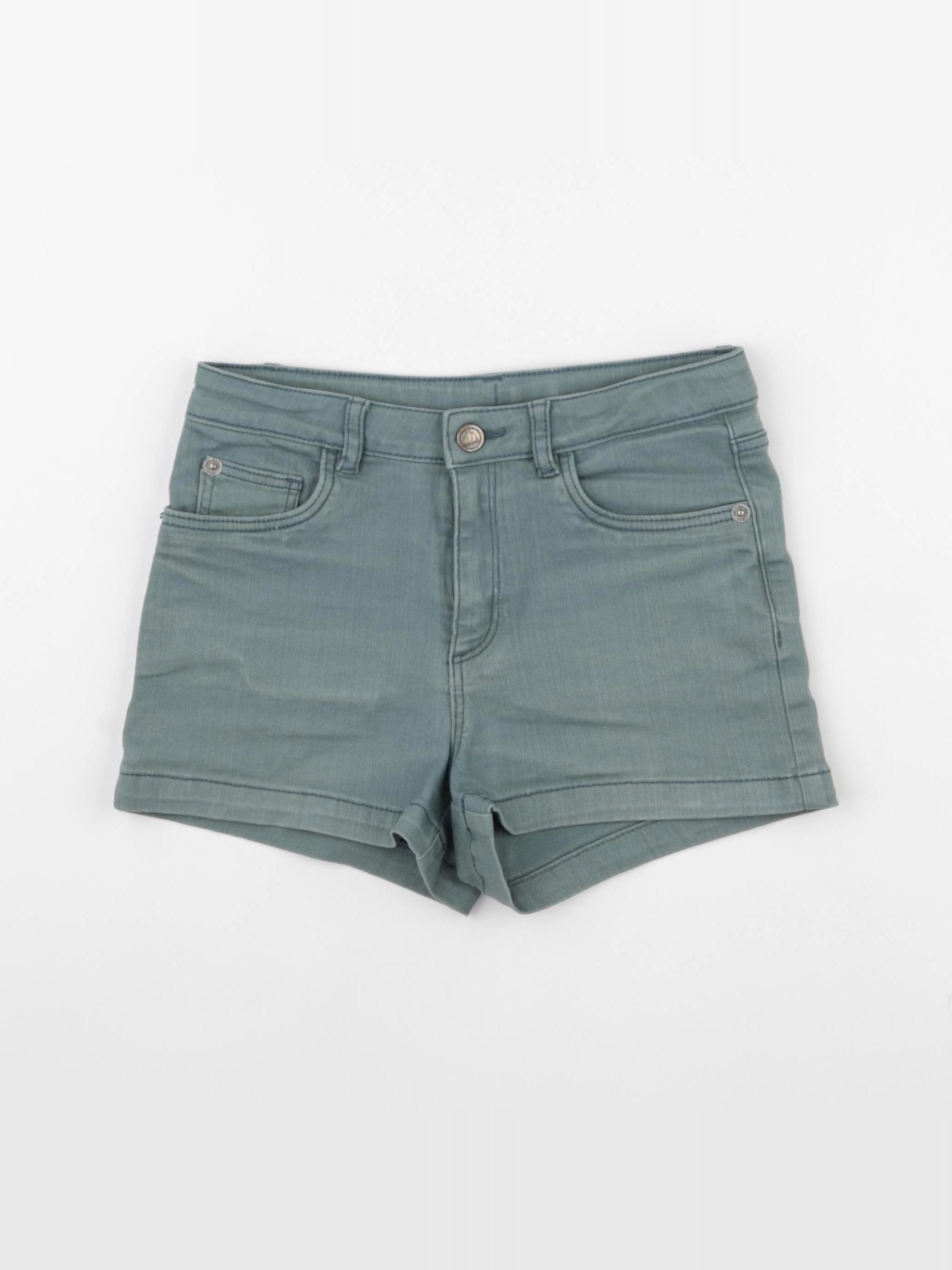 Petit Bateau - short vert - 10 ans