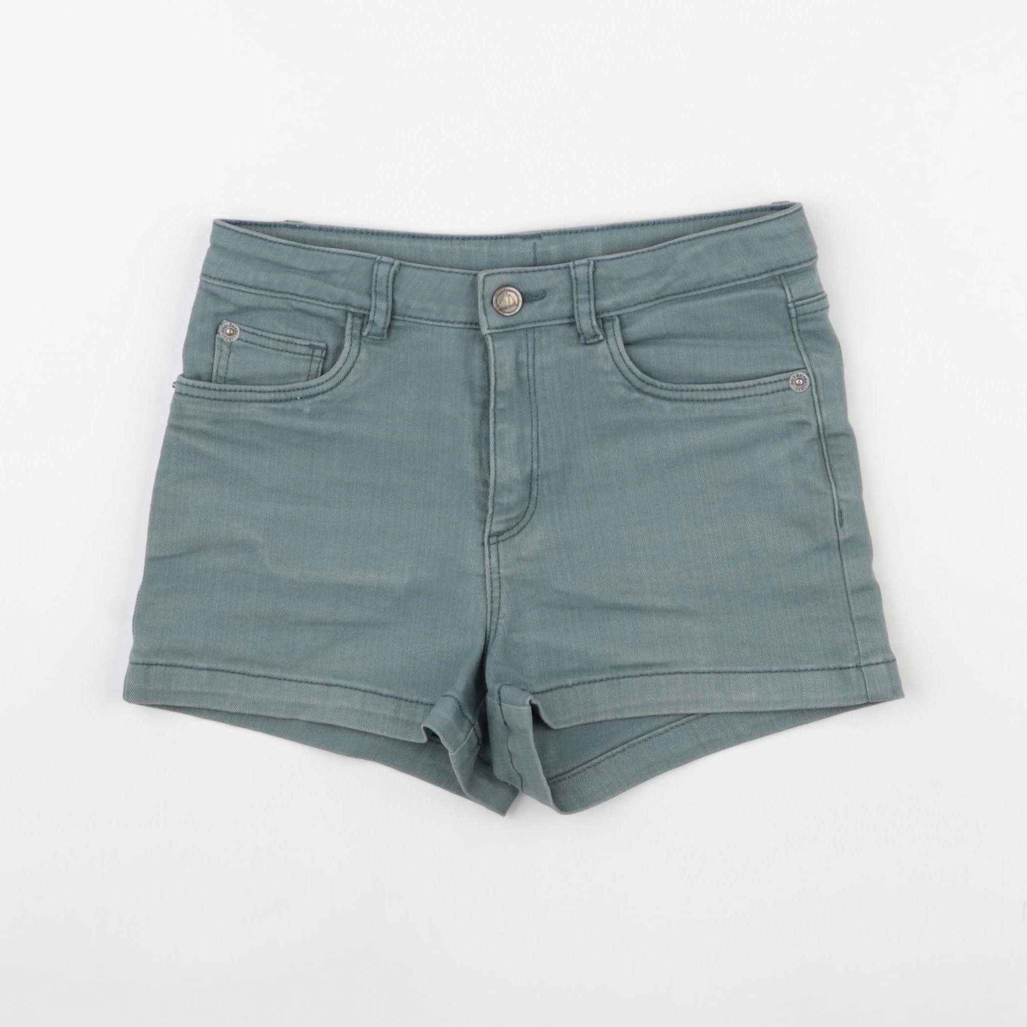 Petit Bateau - short vert - 10 ans