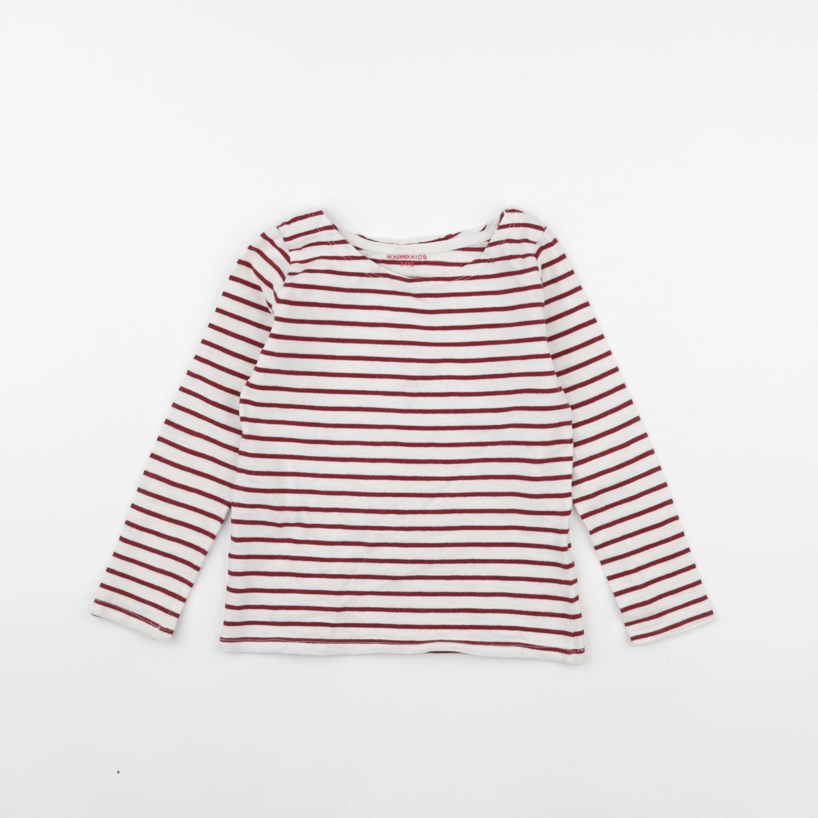 Monoprix - tee-shirt rouge - 5 ans