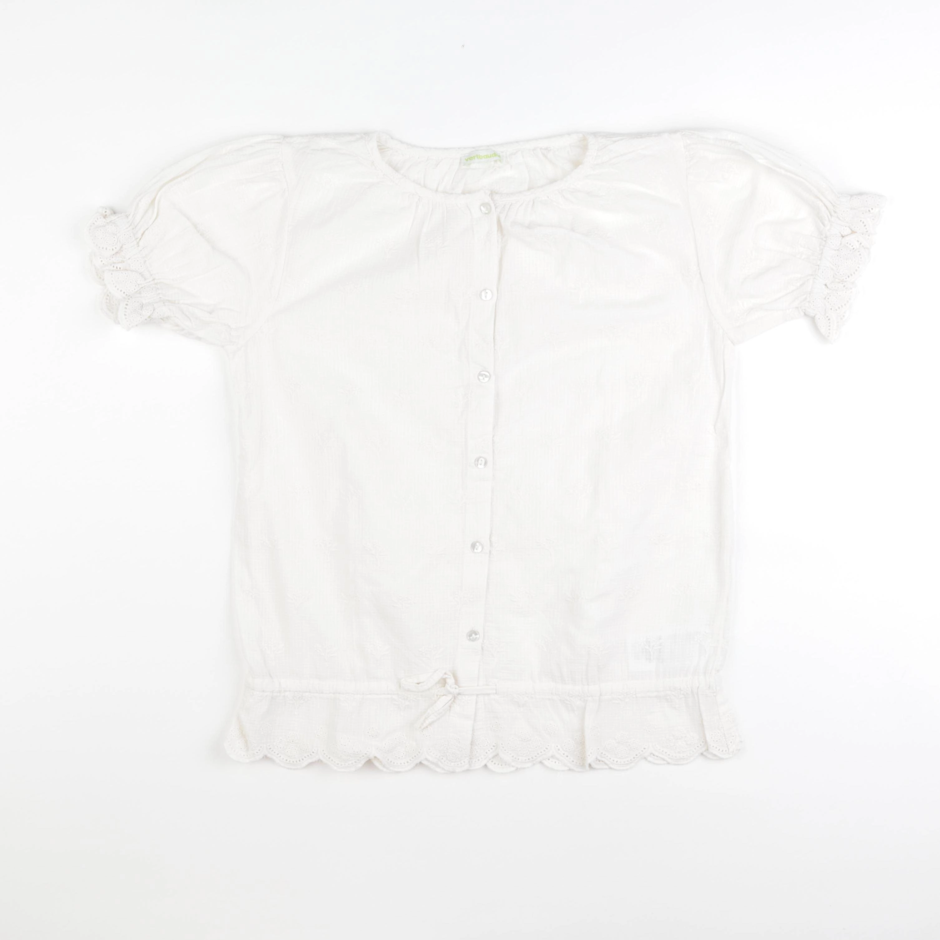 Vertbaudet - blouse blanc - 12 ans