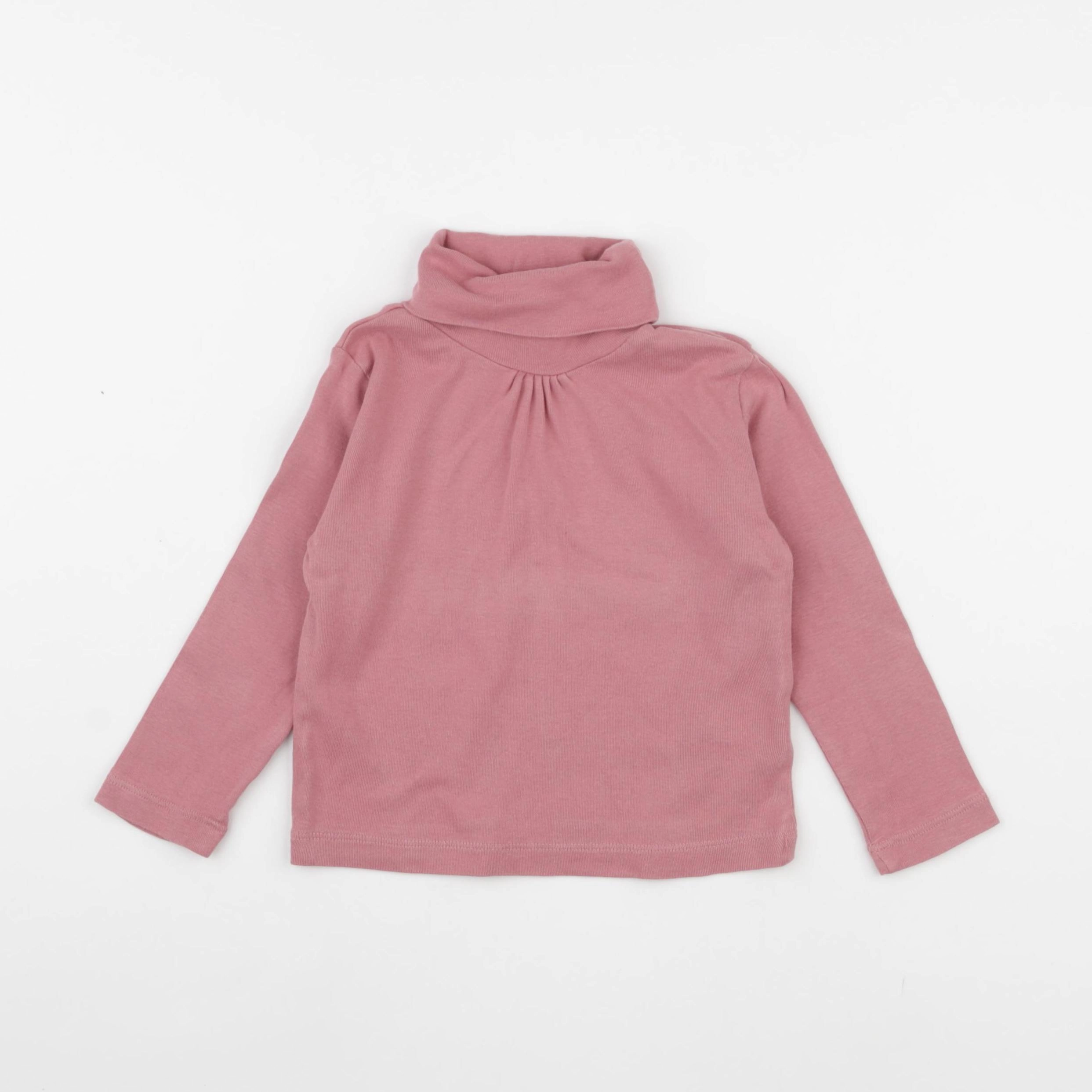 Vertbaudet - sous-pull rose - 2 ans