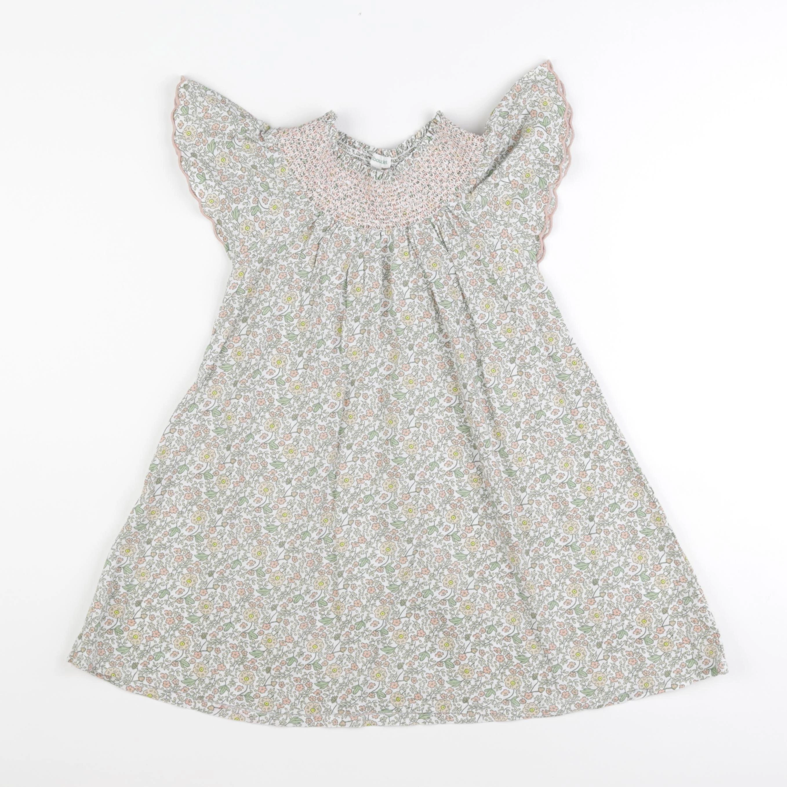 Vertbaudet - robe multicolore - 5 ans