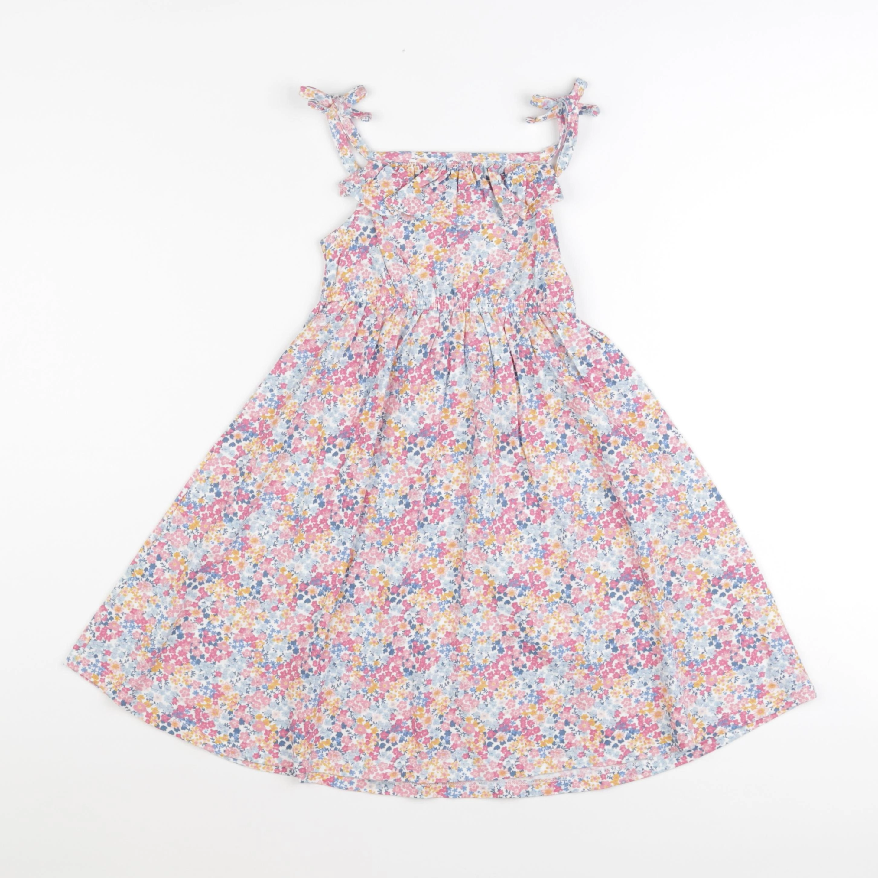 Vertbaudet - robe multicolore - 4 ans