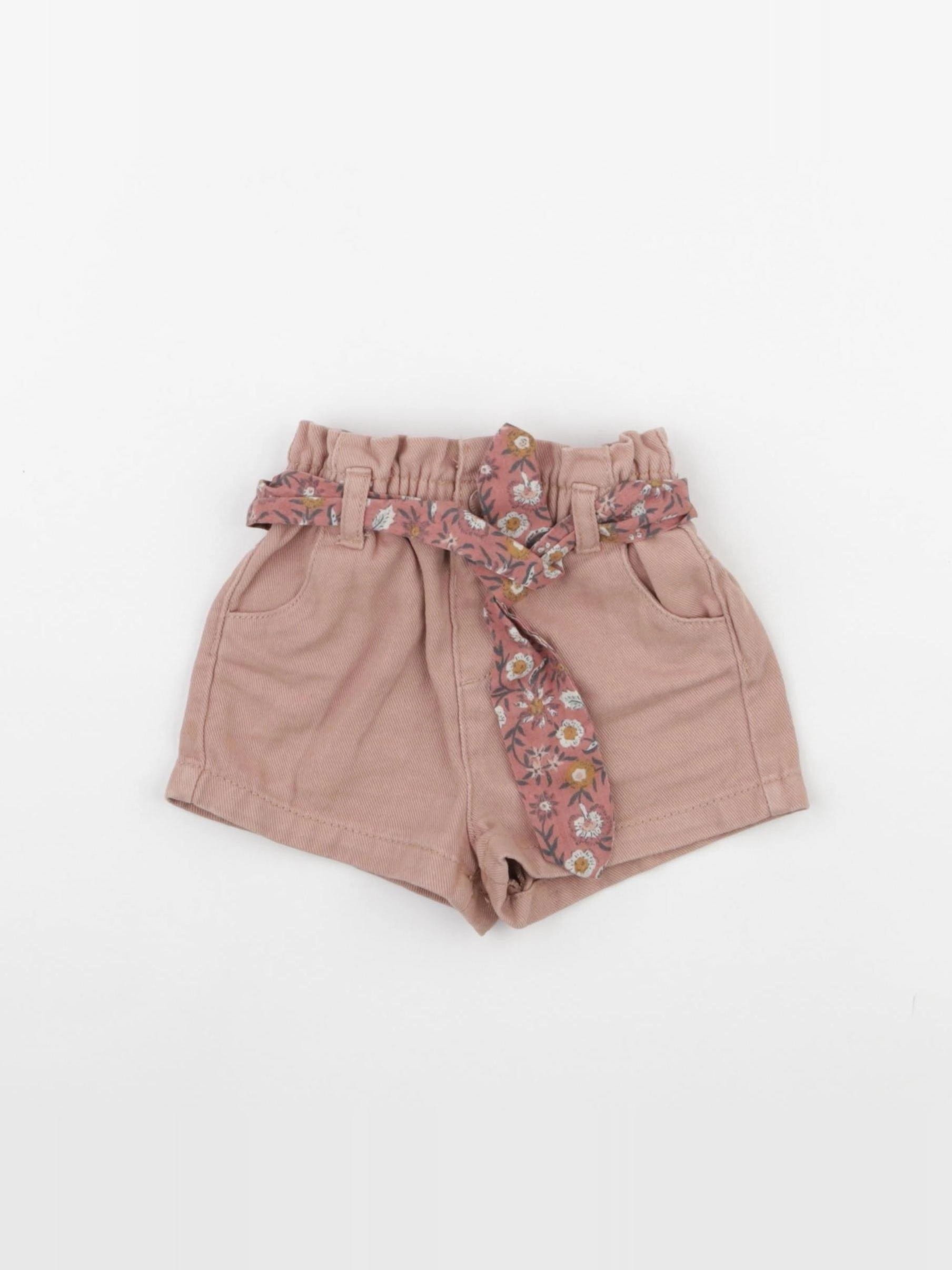 Vertbaudet - short rose - 18 mois