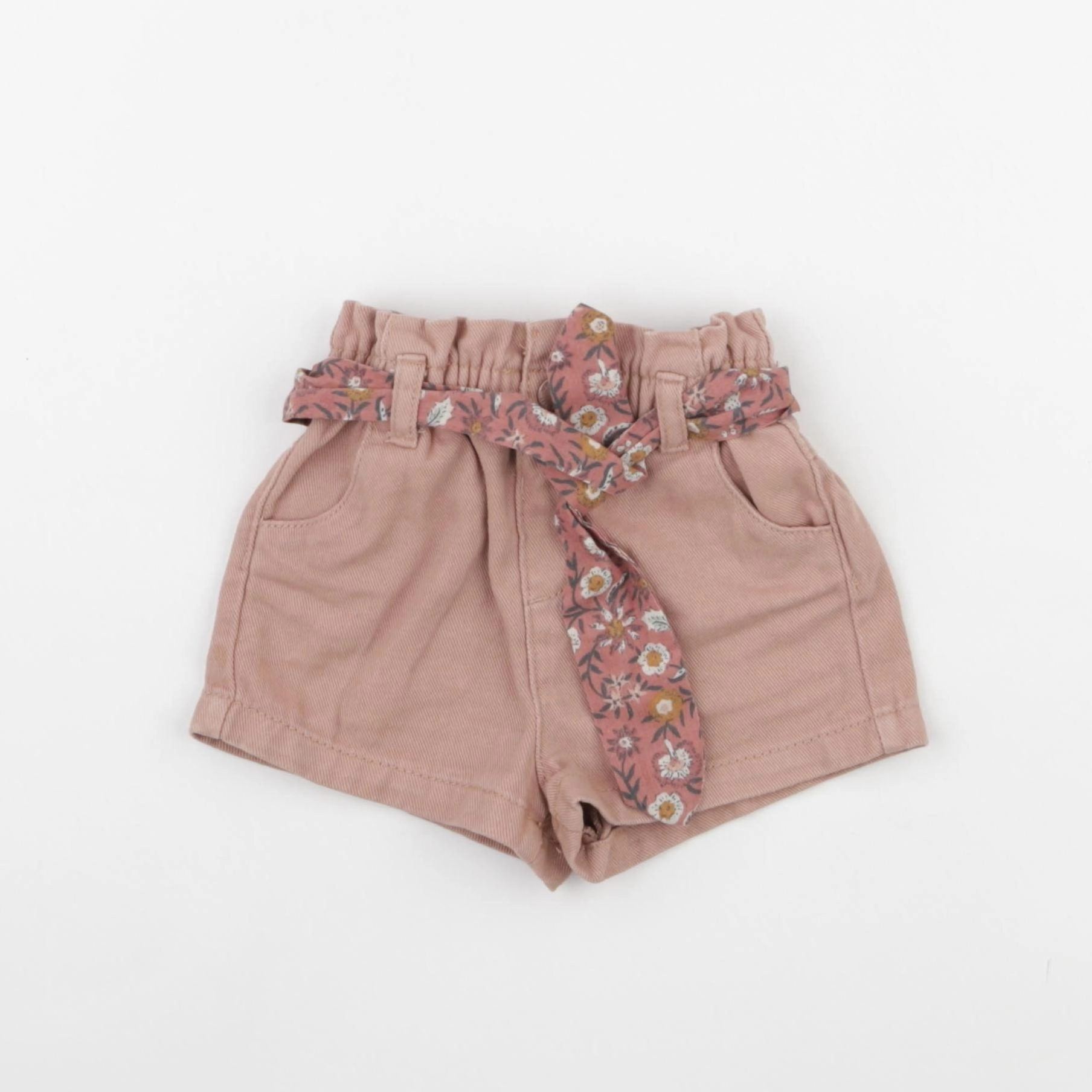 Vertbaudet - short rose - 18 mois