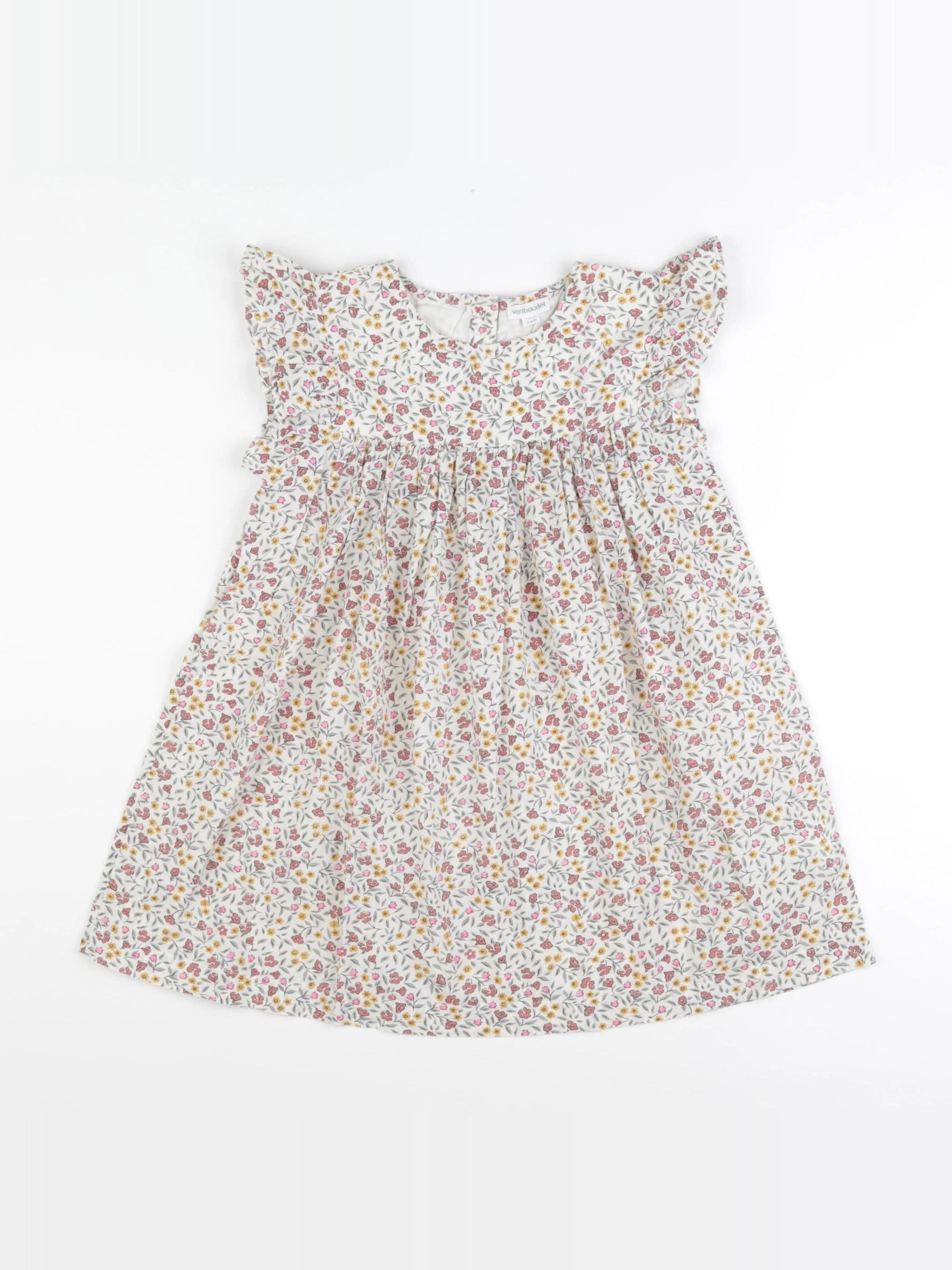 Vertbaudet - robe multicolore - 5 ans