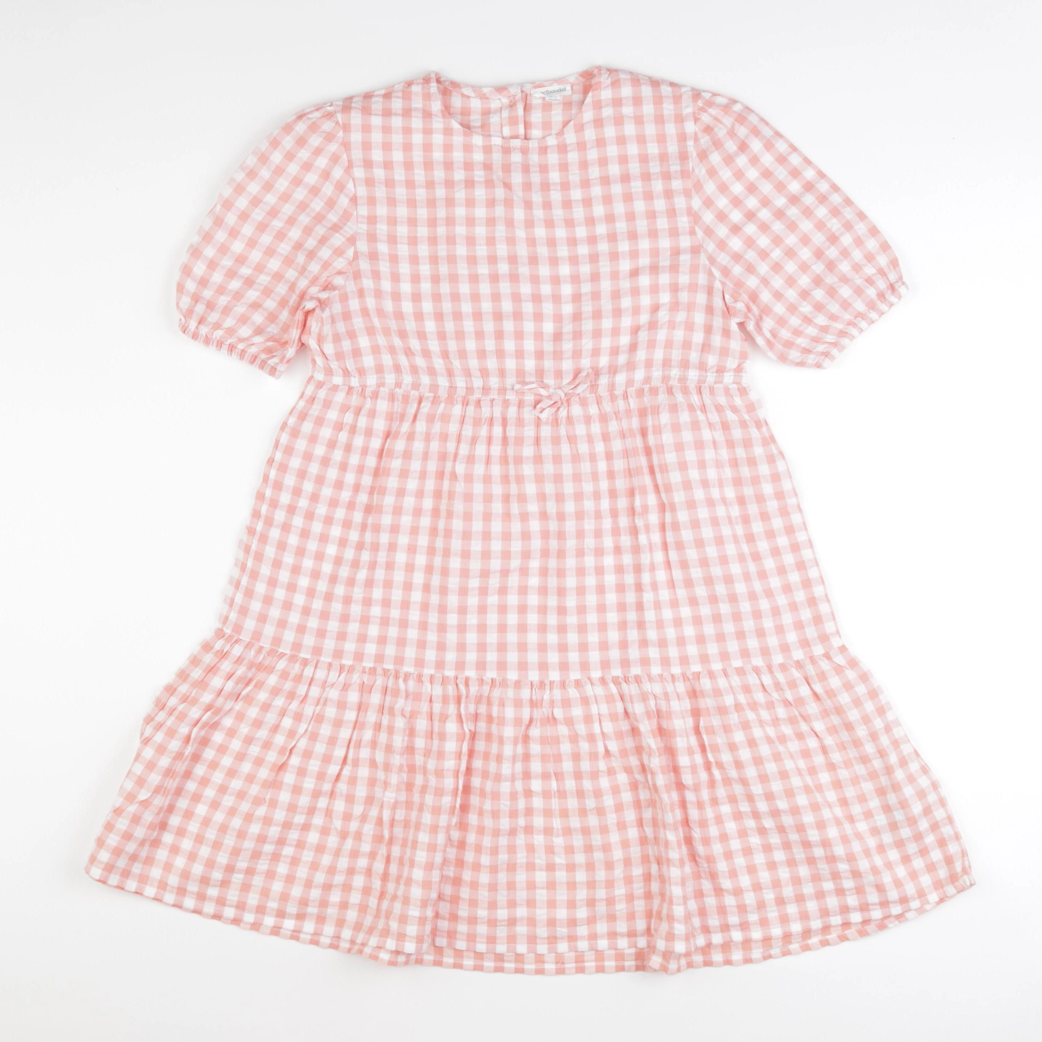 Vertbaudet - robe blanc, rose - 12 ans