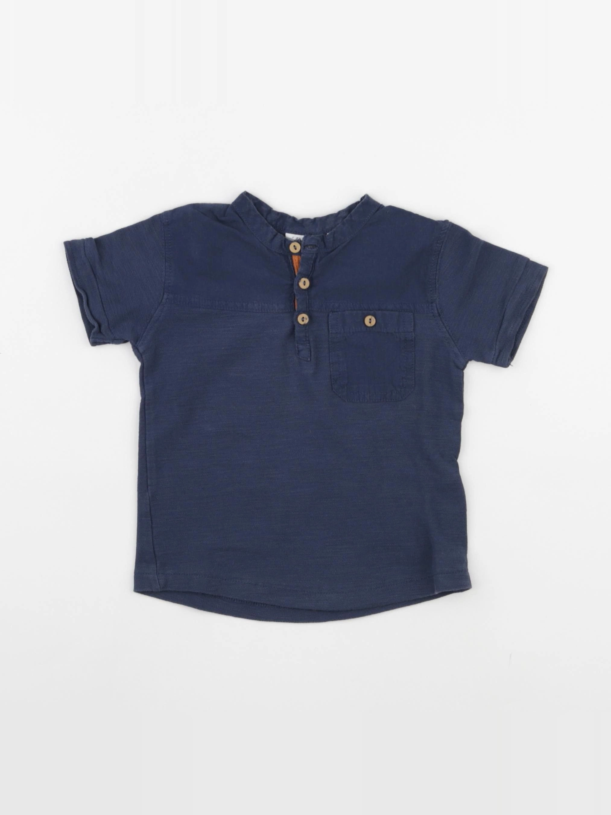Zara - tee-shirt gris - 12/18 mois