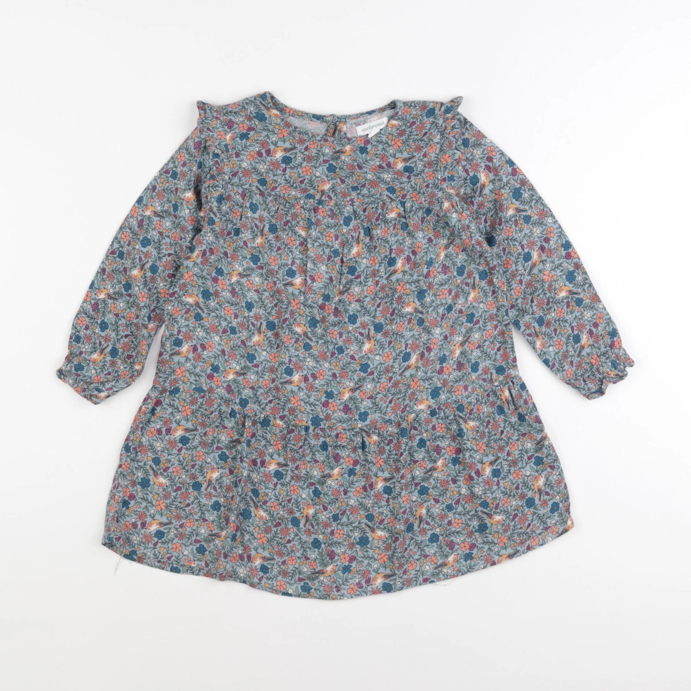 Vertbaudet - robe multicolore - 3 ans