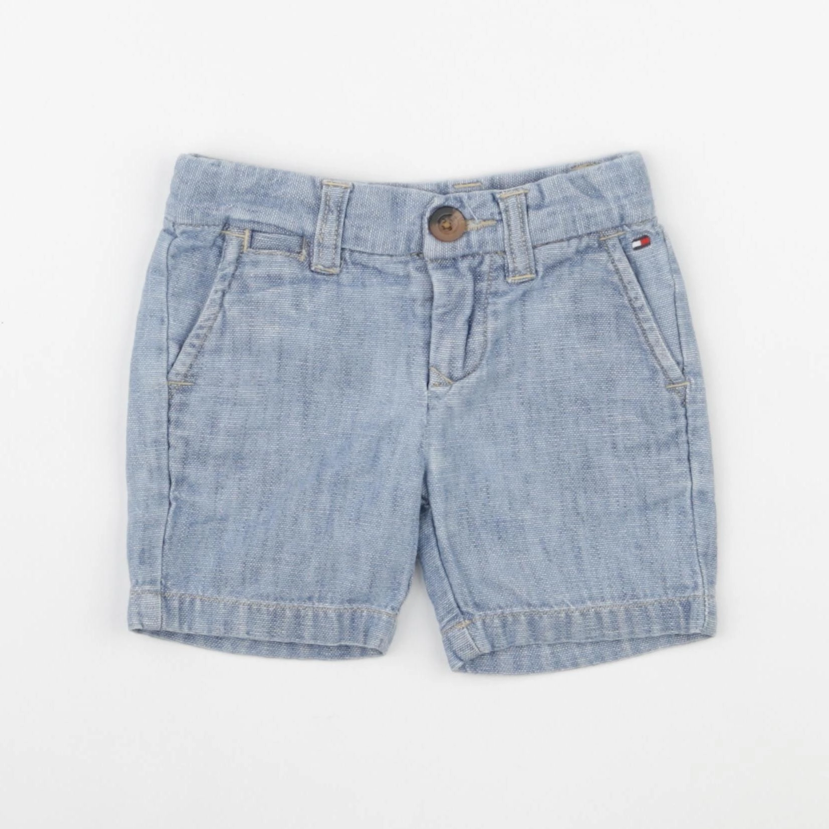 Tommy Hilfiger - short bleu - 12 mois