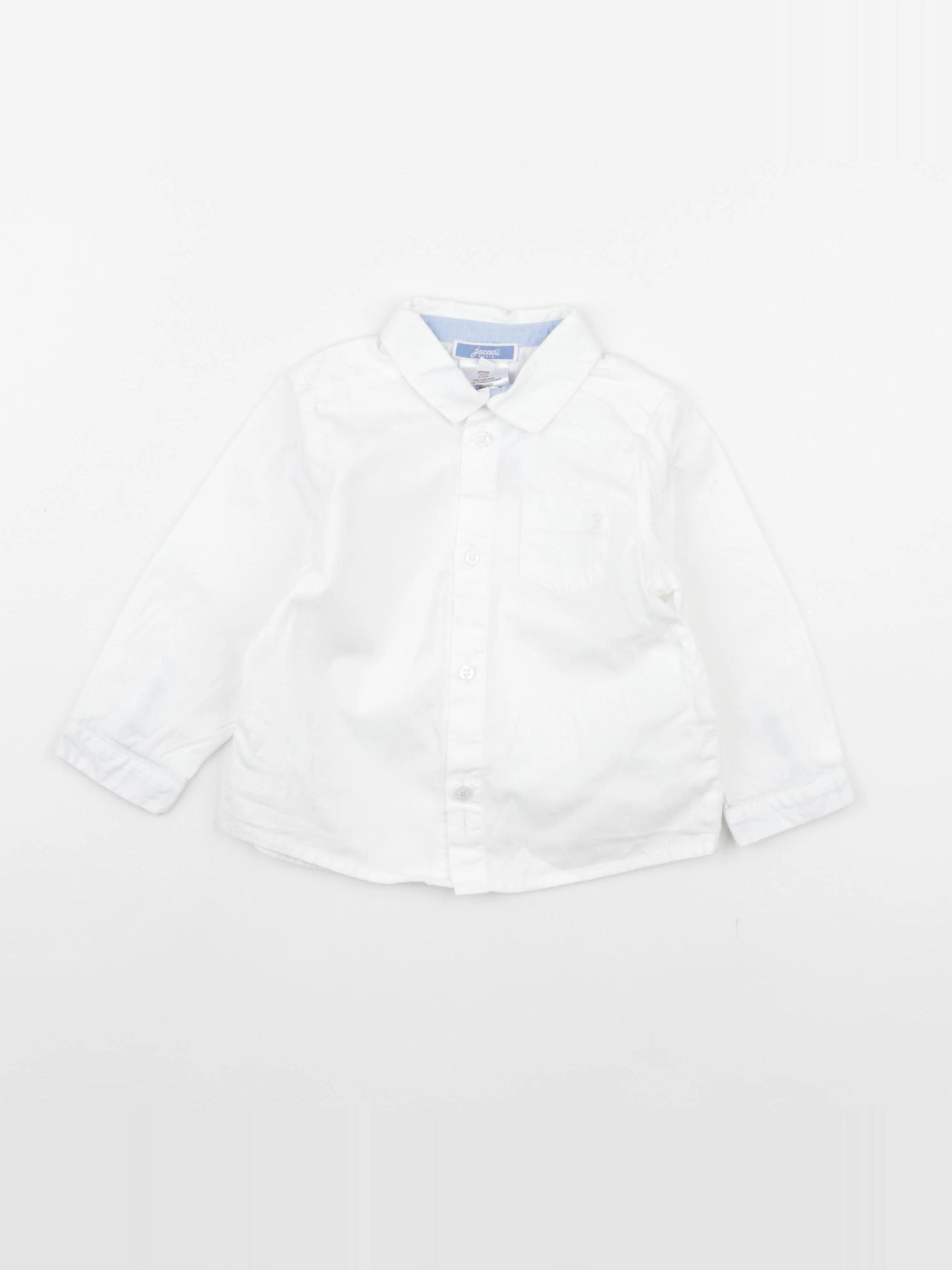 Jacadi - chemise blanc - 18 mois