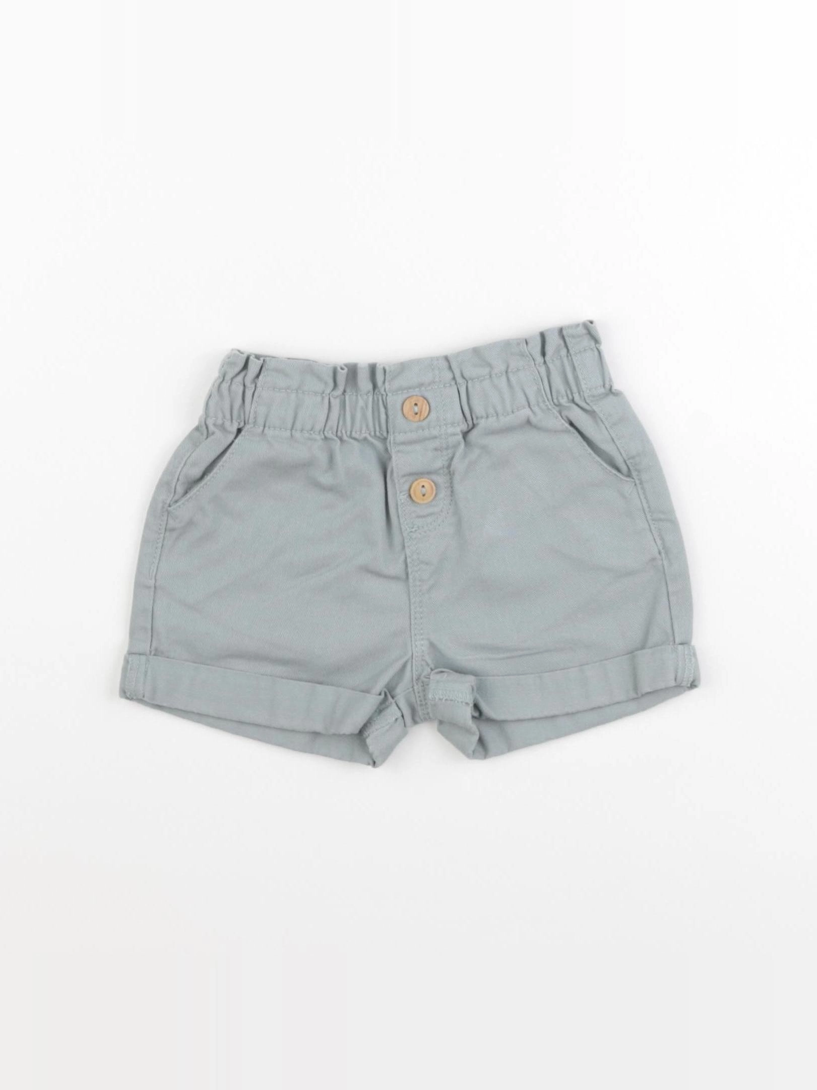 Vertbaudet - short vert - 24 mois