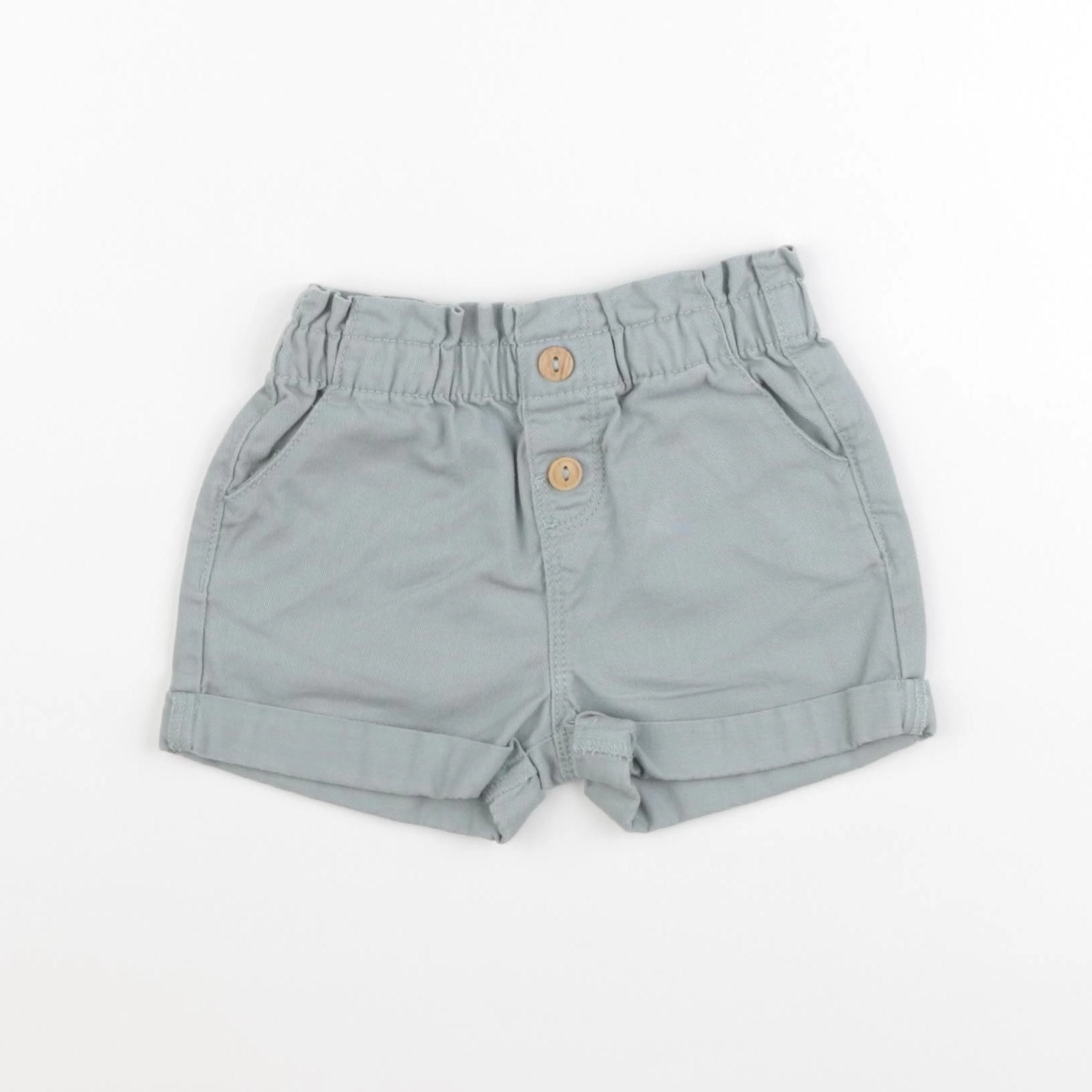 Vertbaudet - short vert - 24 mois