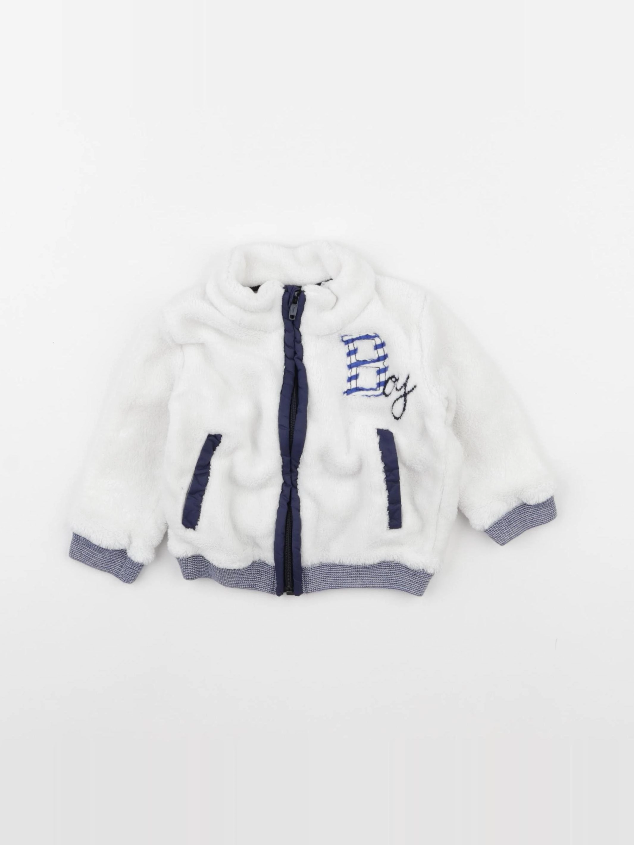 IKKS - polaire blanc - 6 mois