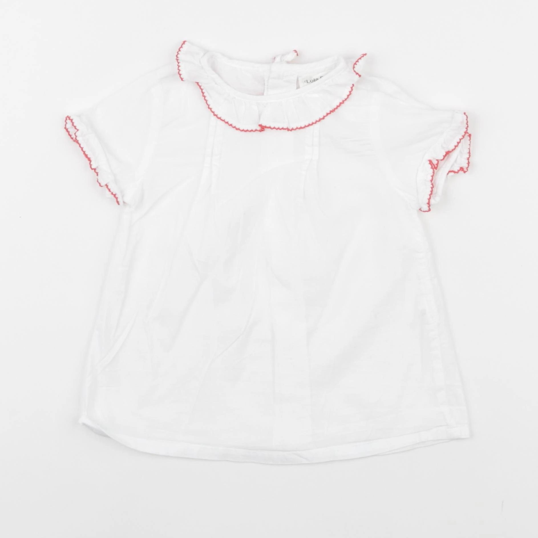 Lola Palacios - blouse blanc - 2 ans