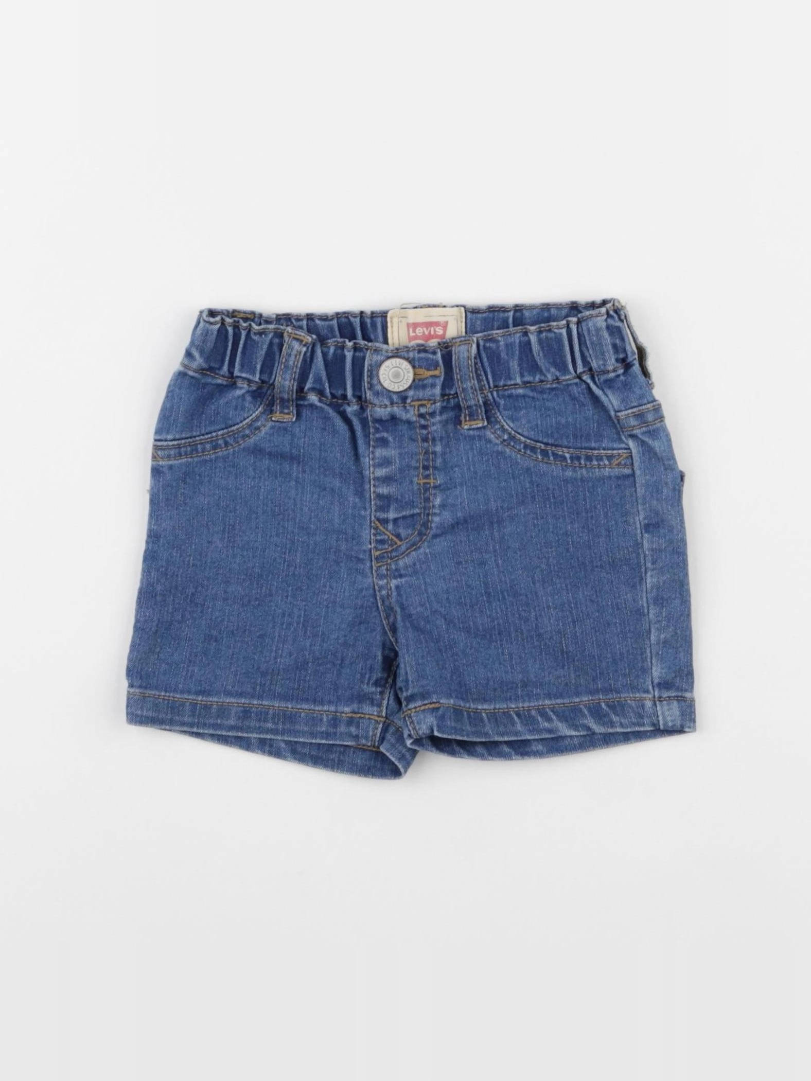 Levi's - short bleu - 18 mois