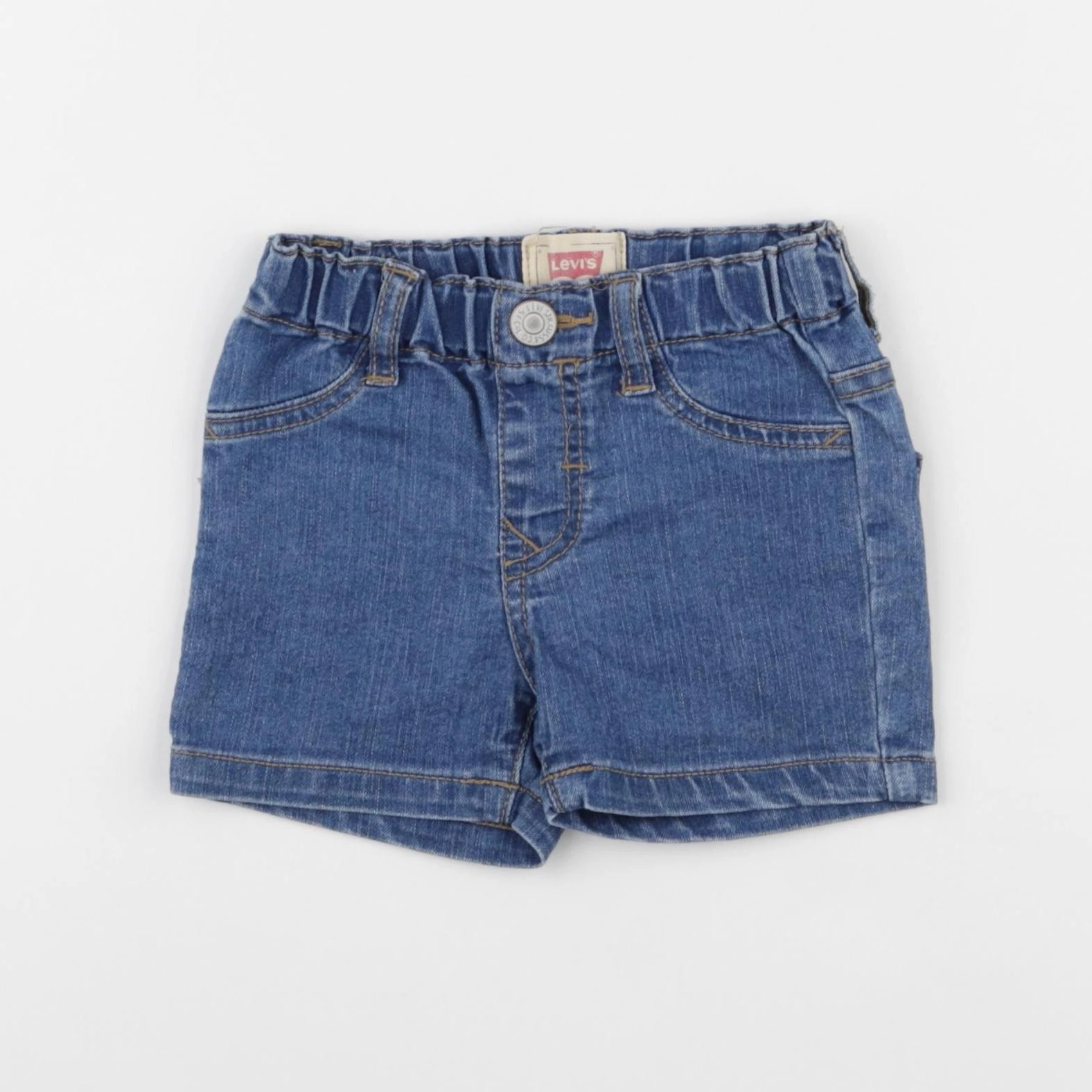 Levi's - short bleu - 18 mois