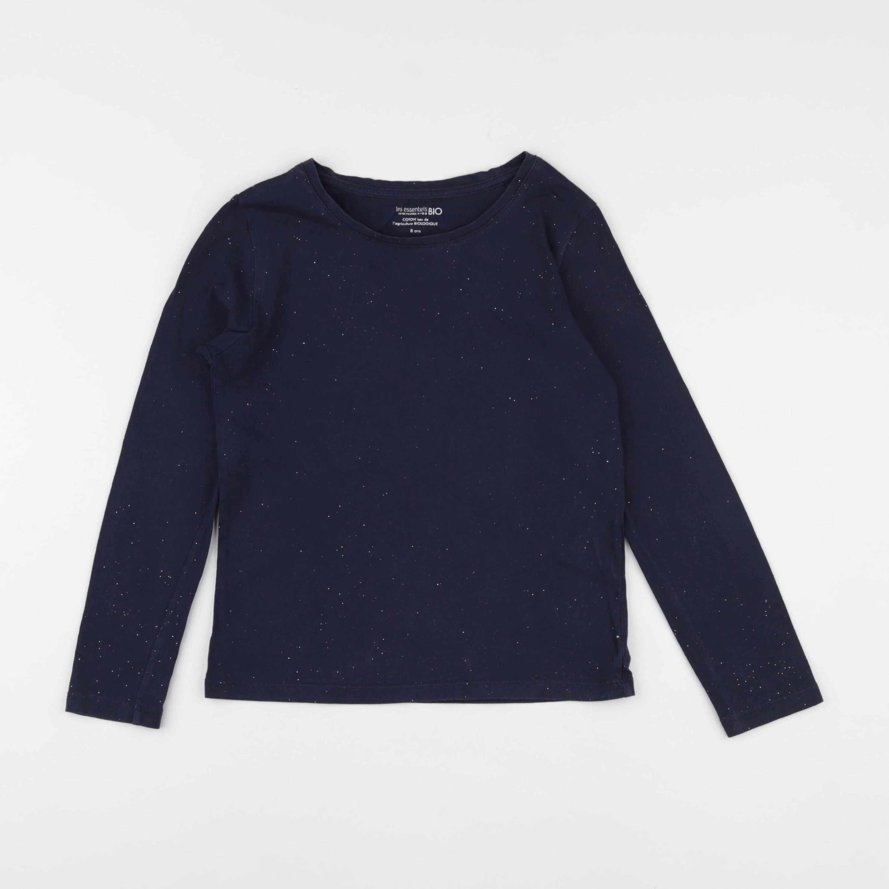 Monoprix - tee-shirt bleu - 8 ans