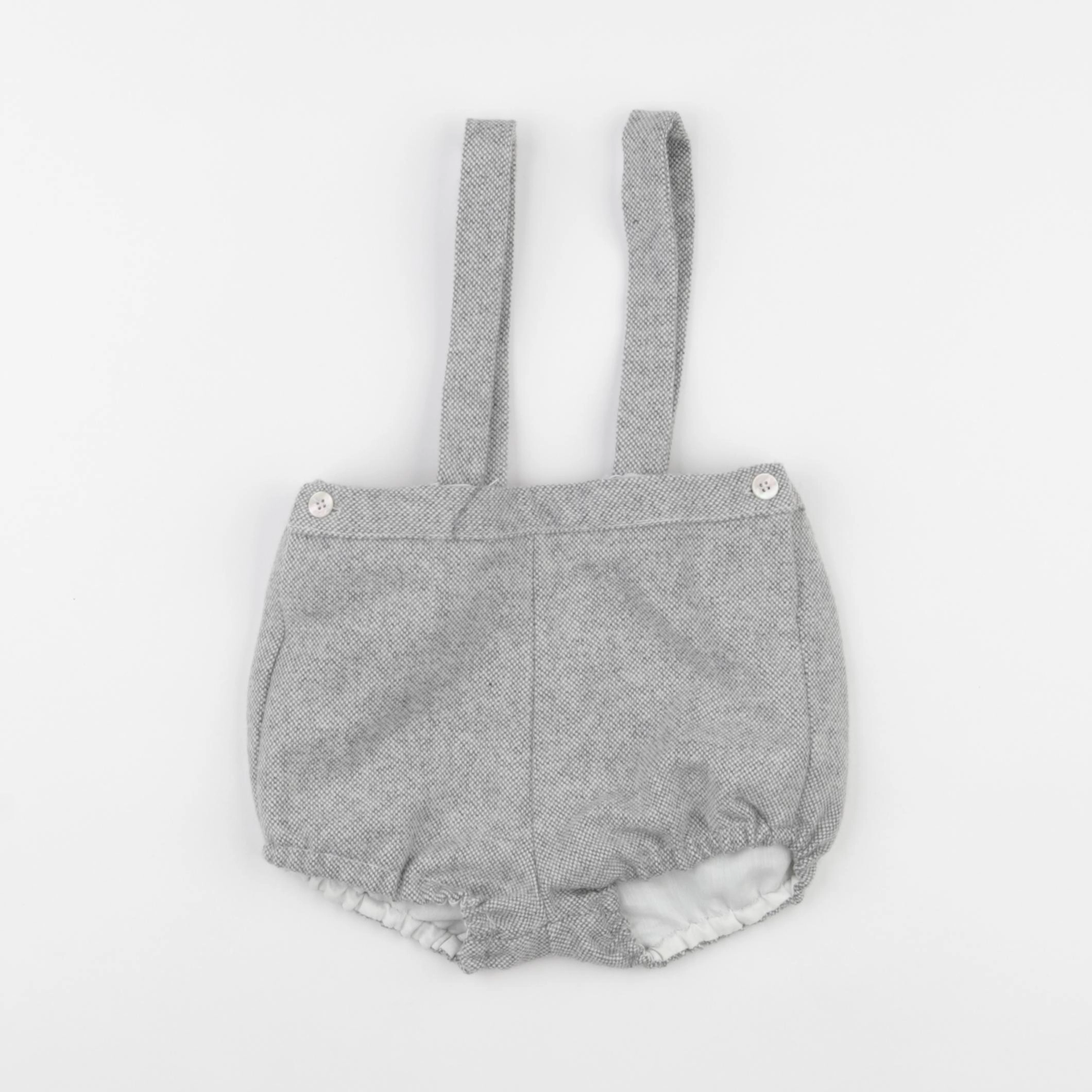 Lola Palacios - short gris - 6/9 mois