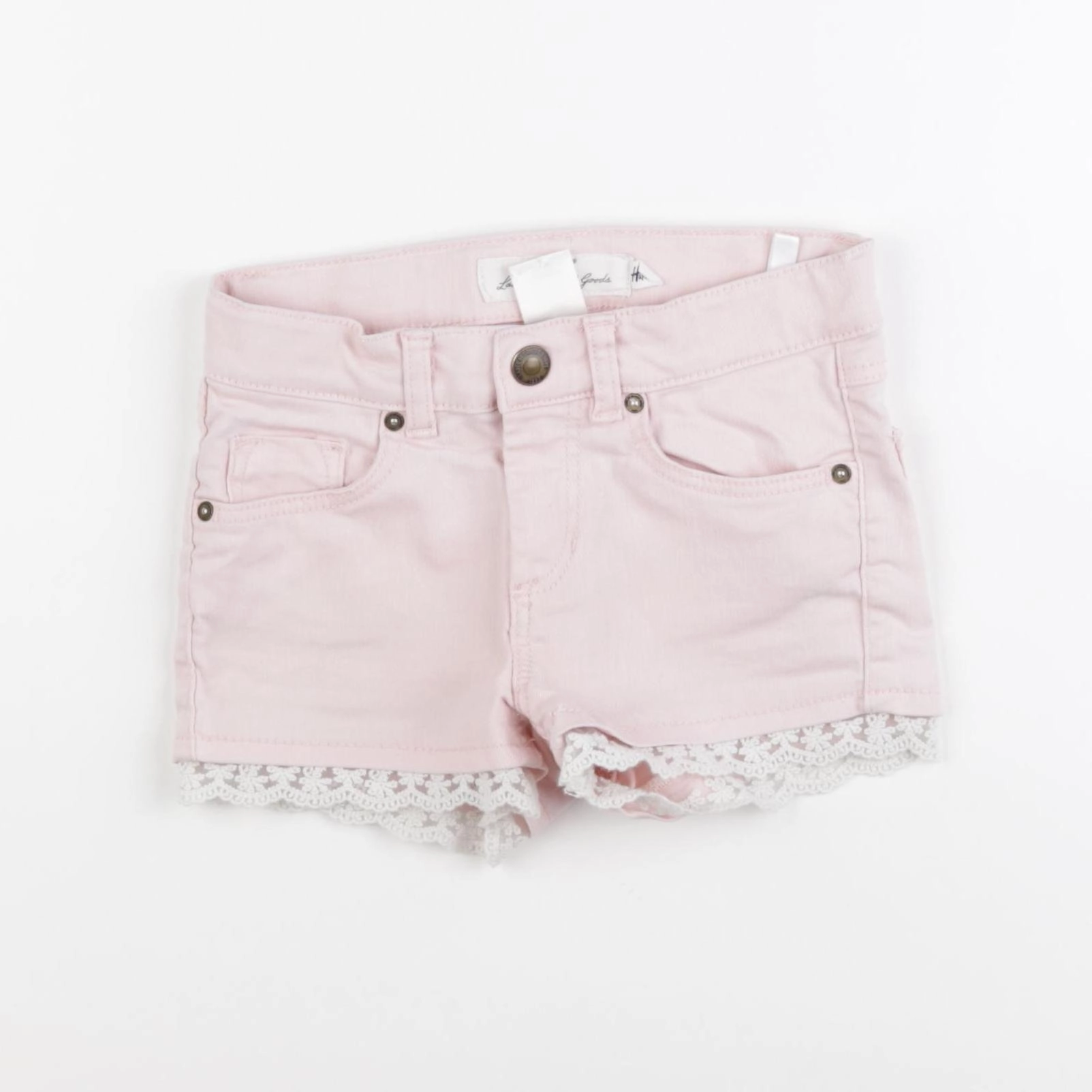 H&M - short rose - 6/7 ans