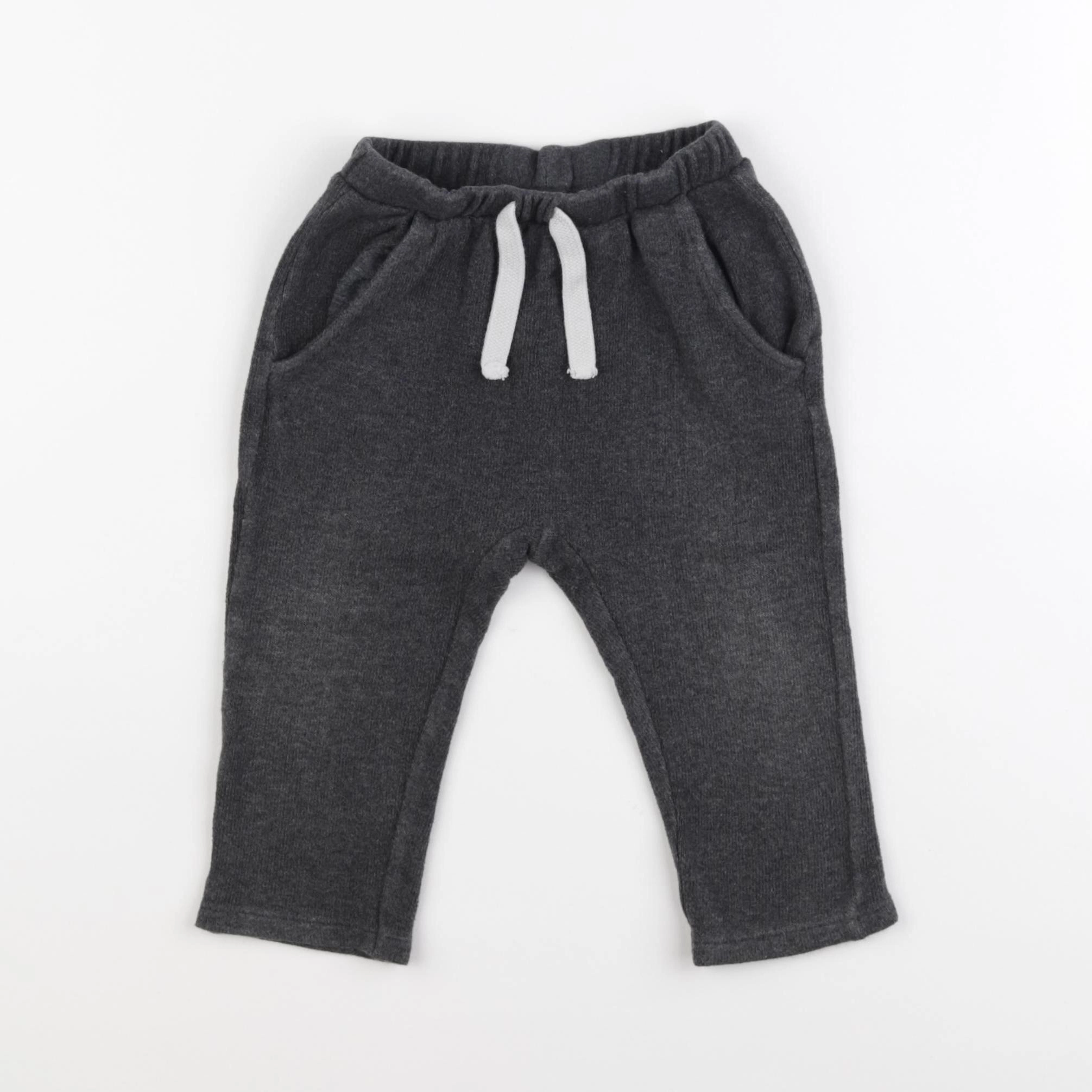 Zara - jogging gris - 18/24 mois