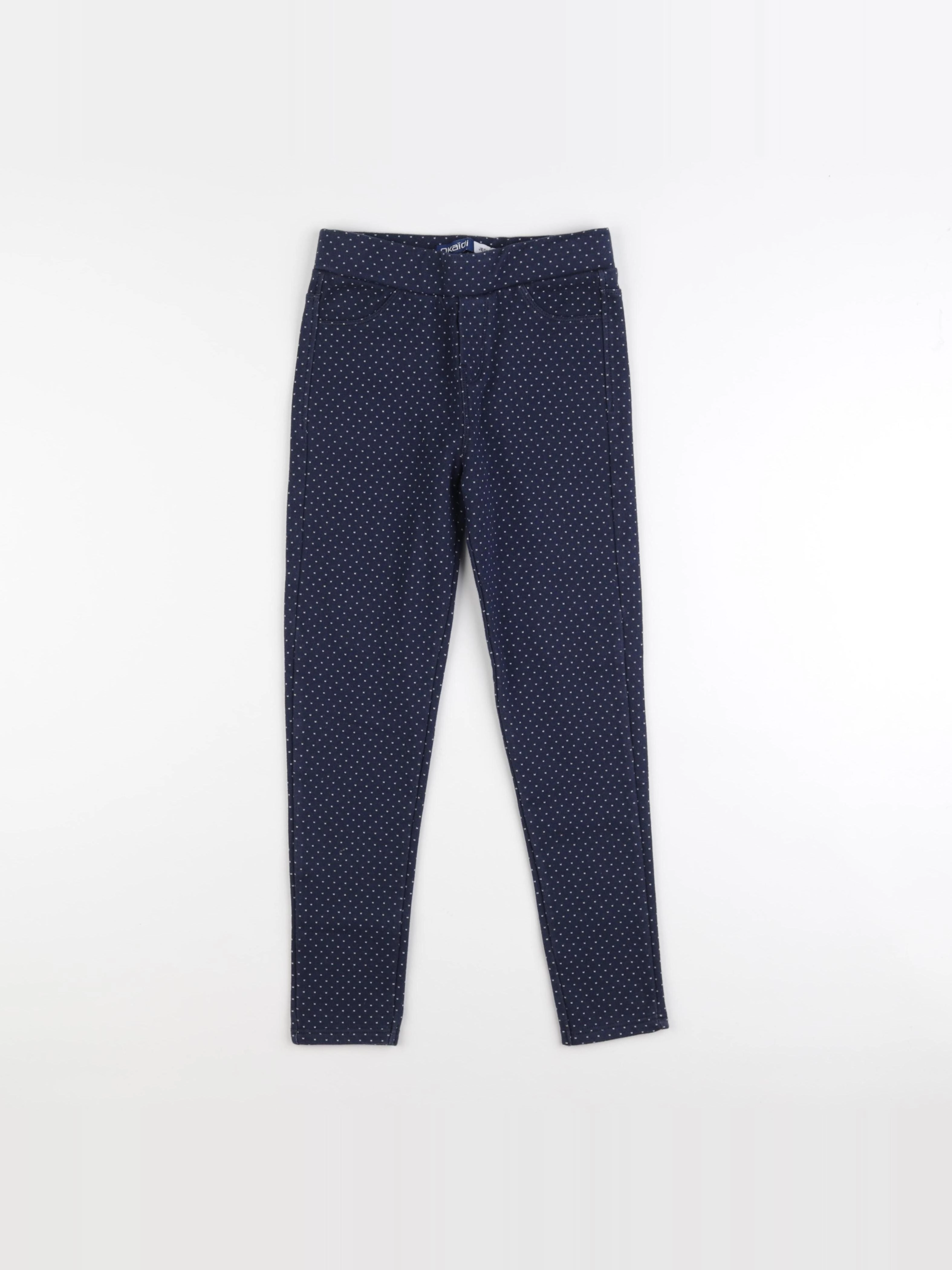Okaidi - pantalon bleu - 8 ans