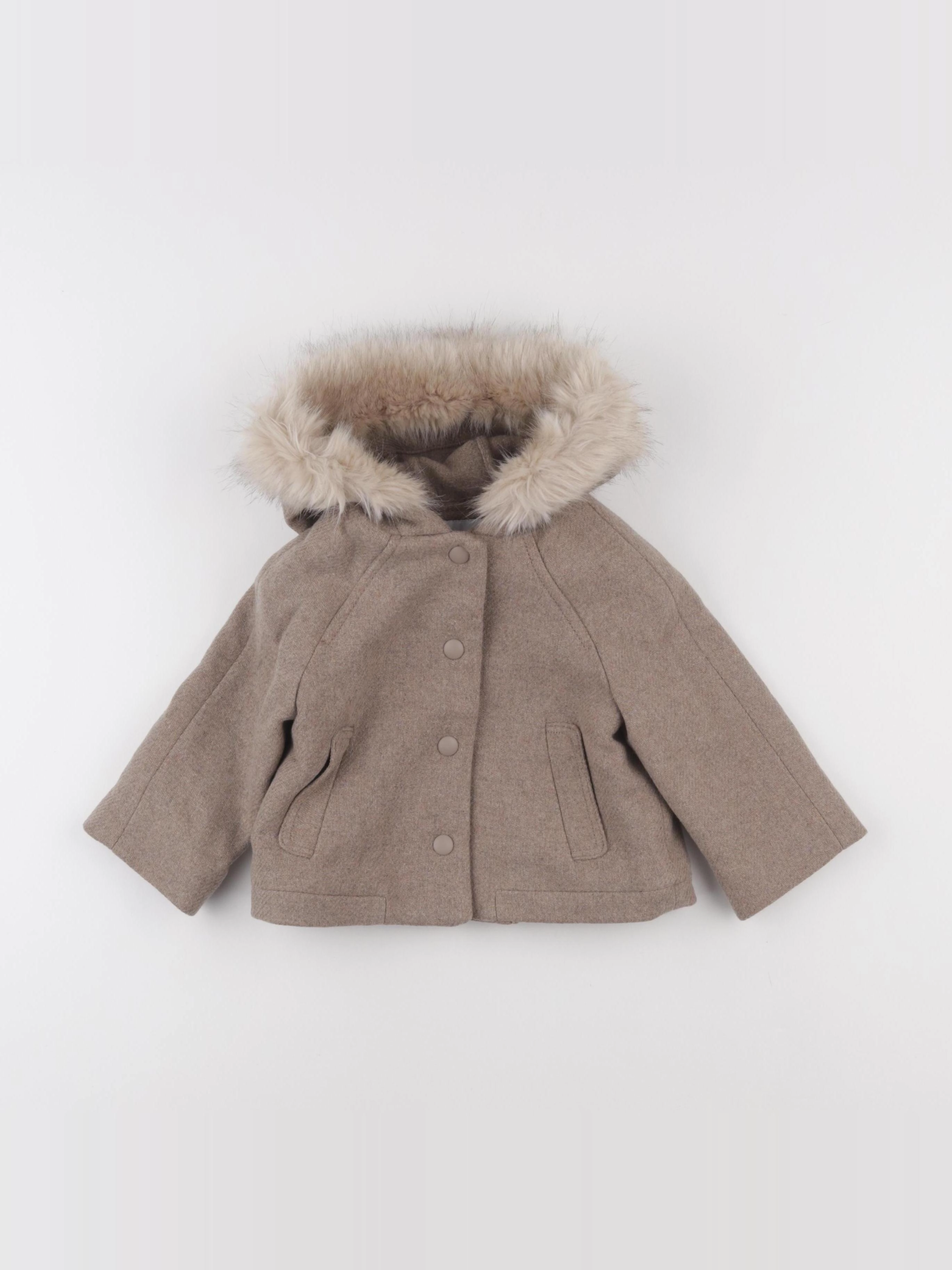 Zara - veste beige (état neuf) - 12/9 mois
